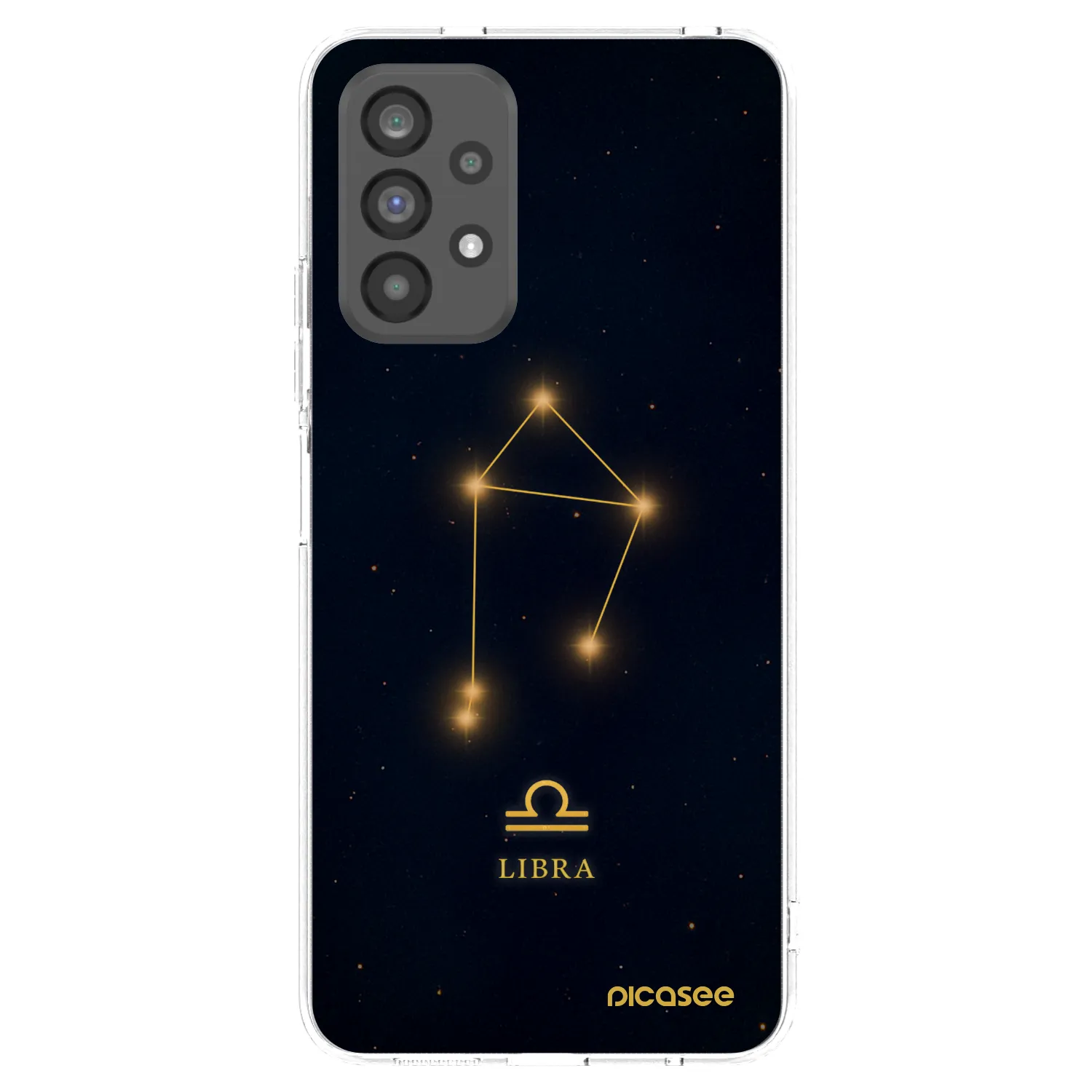 Picasee husă transparentă din silicon pentru Samsung Galaxy A73 5G - LIBRA