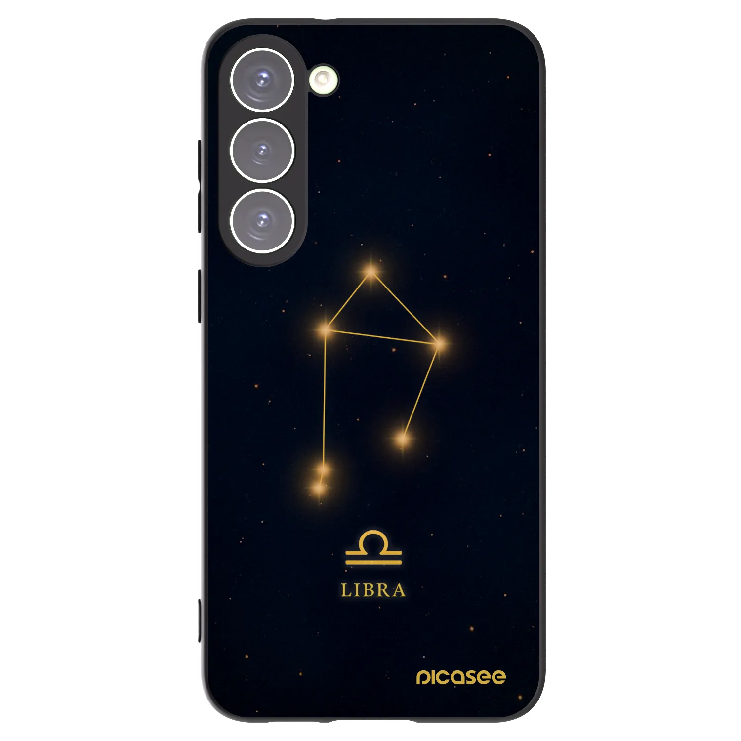 Picasee husă neagră din silicon pentru Samsung Galaxy S23+ 5G - LIBRA