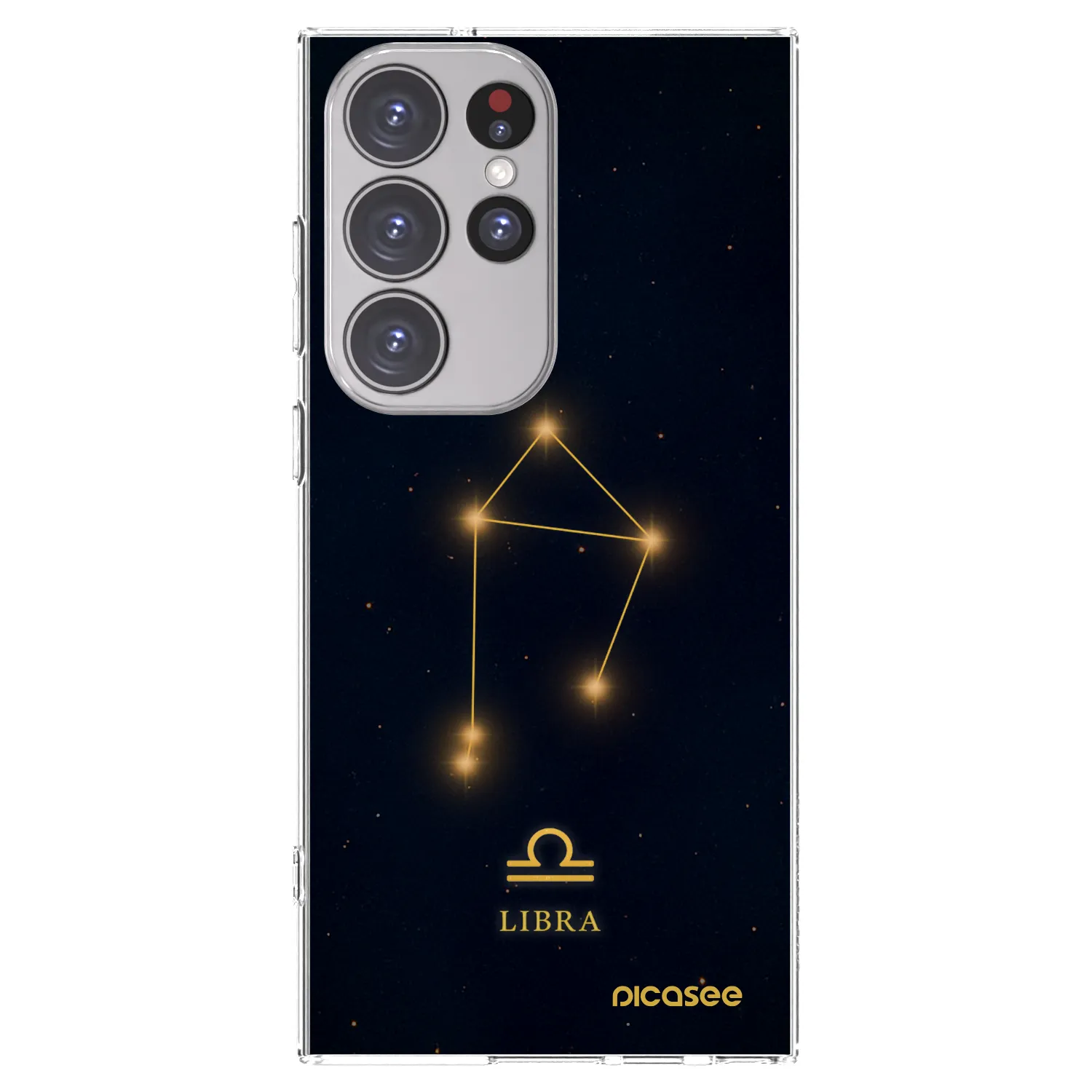 Picasee husă transparentă din silicon pentru Samsung Galaxy S23 Ultra 5G - LIBRA