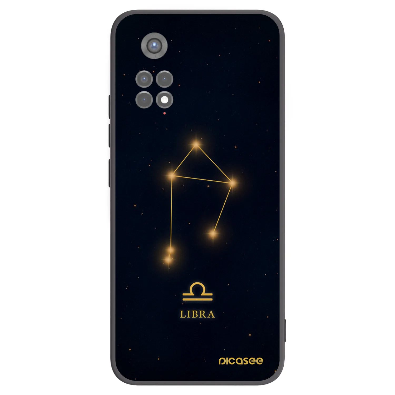 Picasee husă neagră din silicon pentru Xiaomi Redmi Note 11S 5G - LIBRA