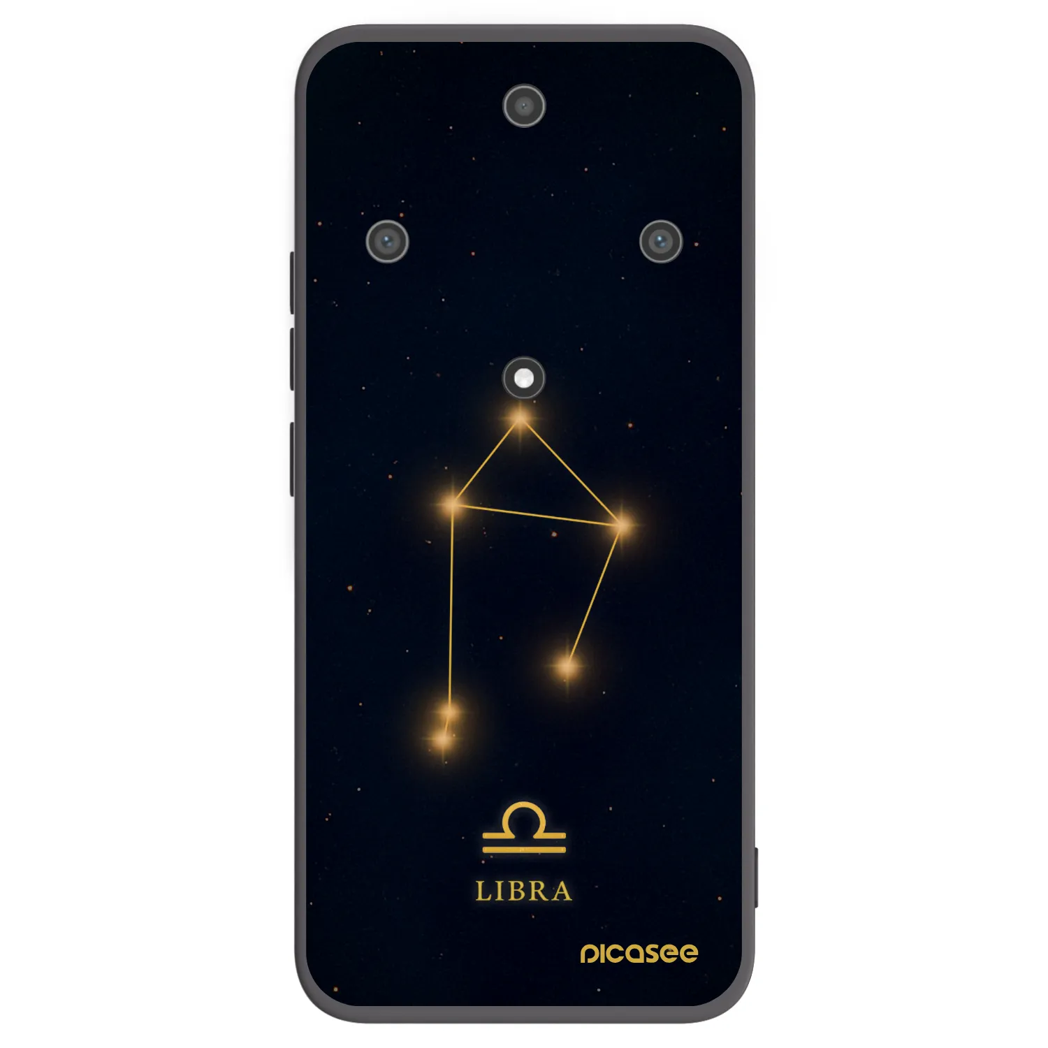 Picasee husă neagră din silicon pentru Honor Magic5 Lite 5G - LIBRA