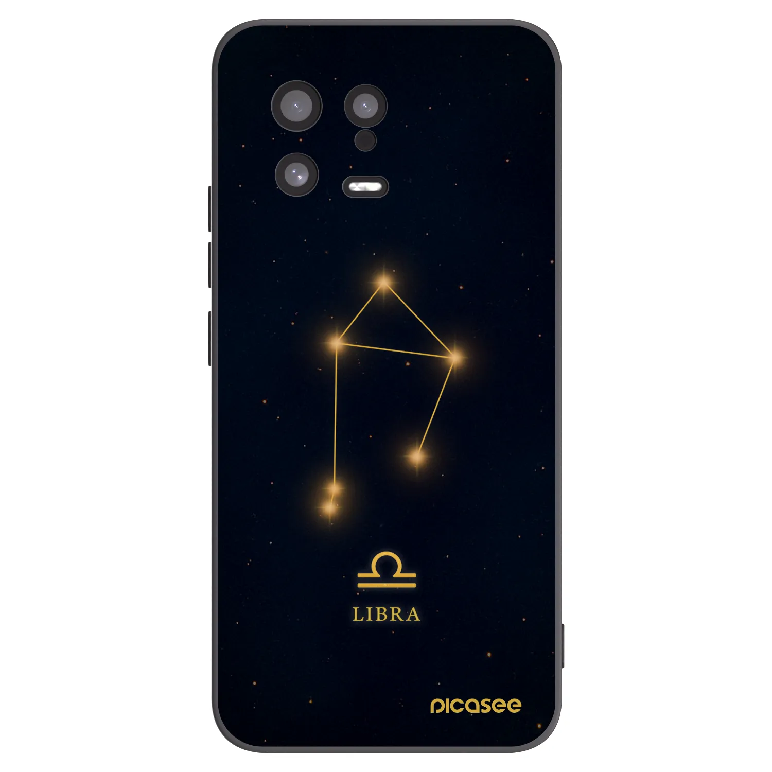 Picasee husă neagră din silicon pentru Xiaomi 13 - LIBRA