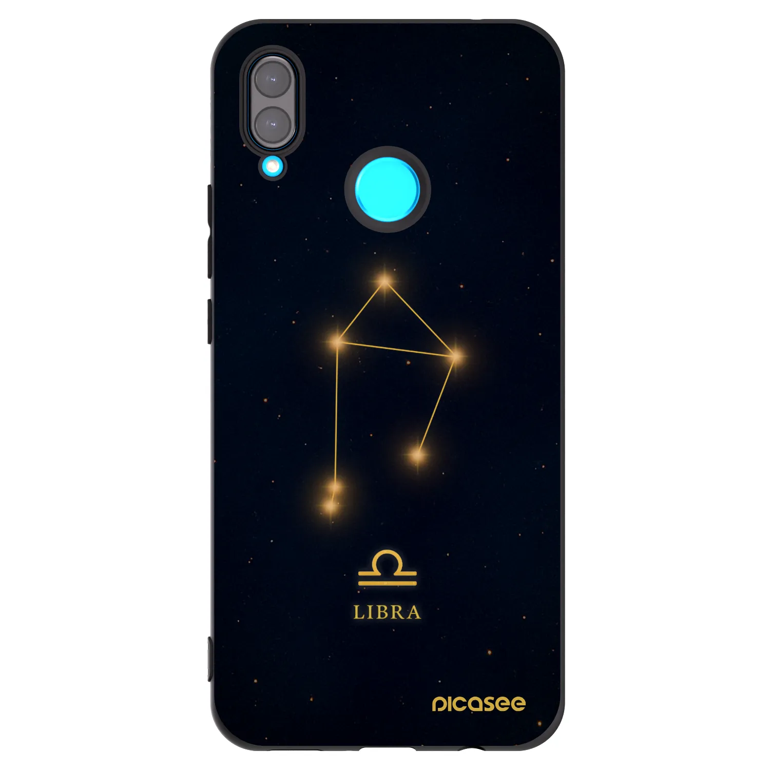 Picasee husă neagră din silicon pentru Huawei Nova 3i - LIBRA