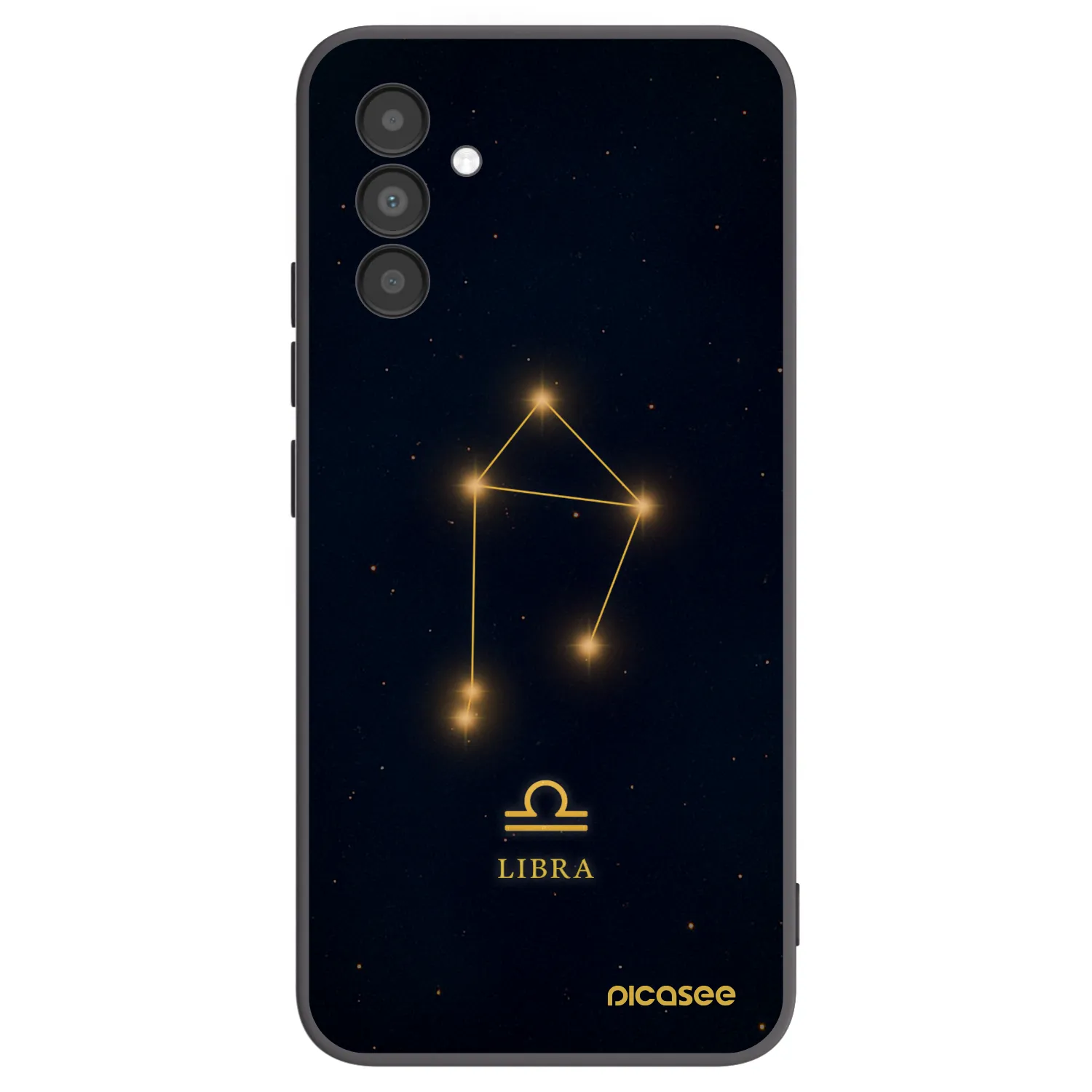 Picasee husă neagră din silicon pentru Samsung Galaxy A04s A047F - LIBRA
