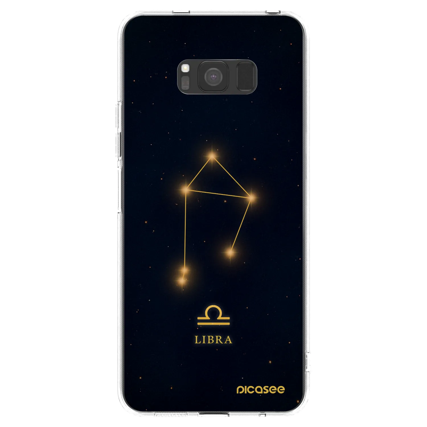 Picasee husă transparentă din silicon pentru Samsung Galaxy S8 G950F - LIBRA
