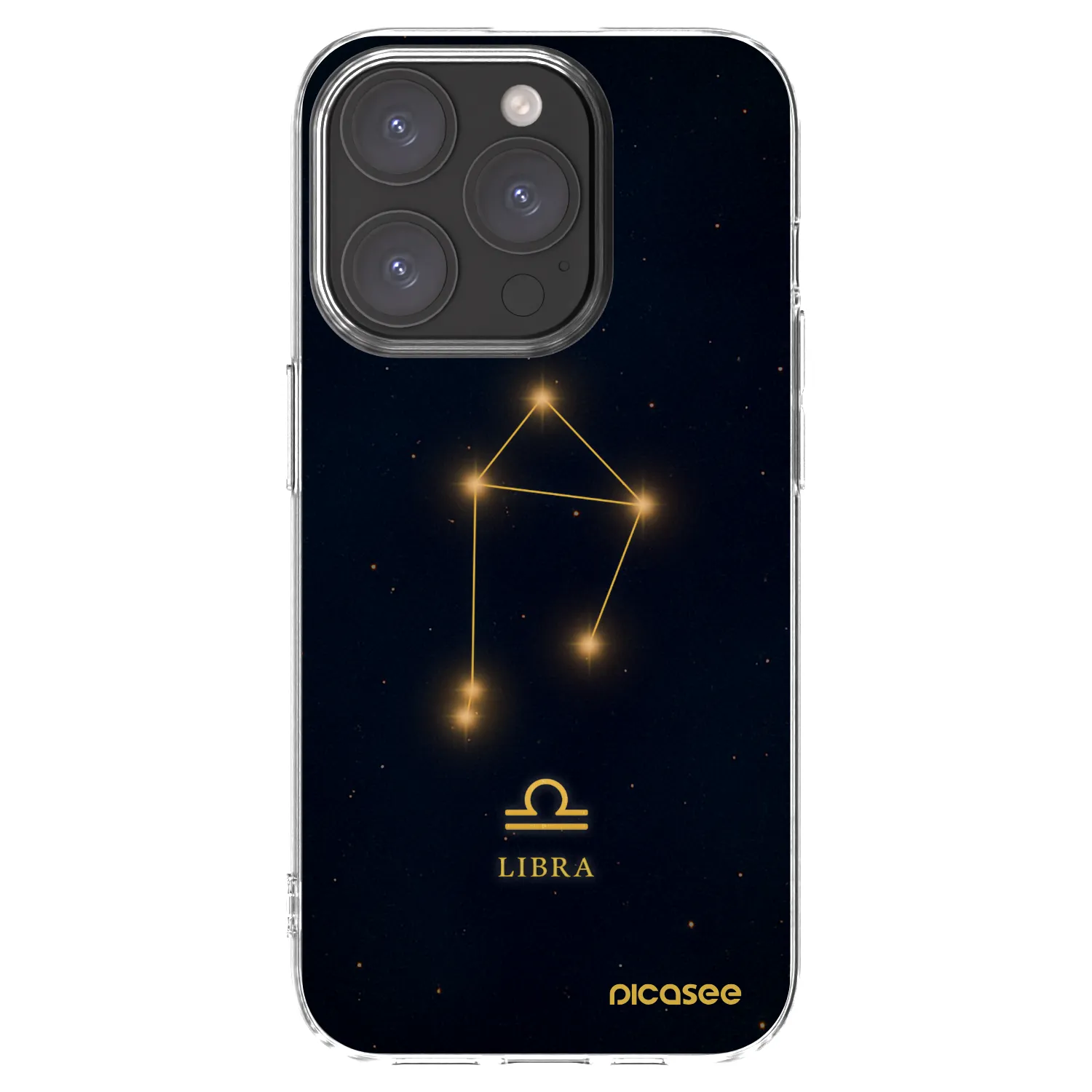 Picasee husă transparentă din silicon pentru Apple iPhone 15 Pro - LIBRA