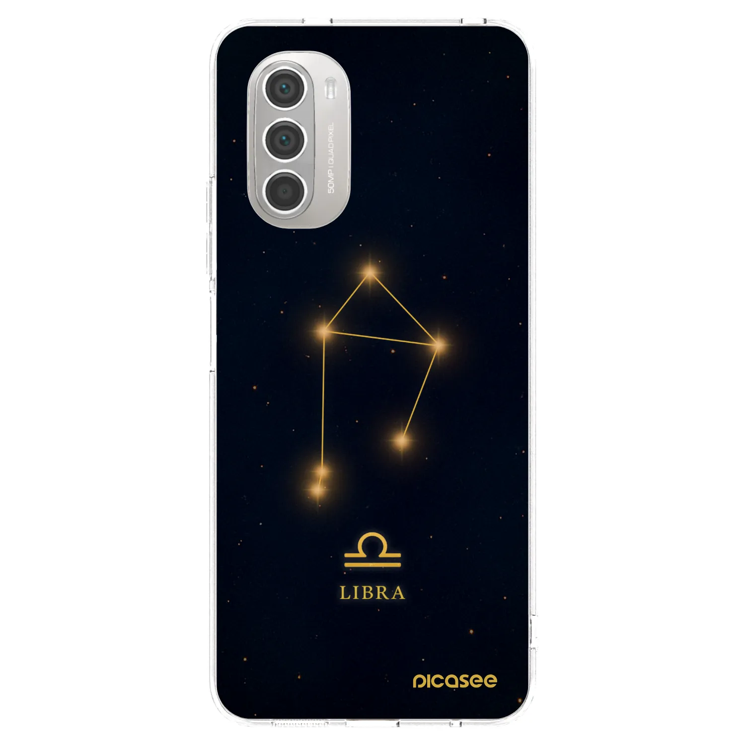Picasee husă transparentă din silicon pentru Motorola Moto G51 - LIBRA