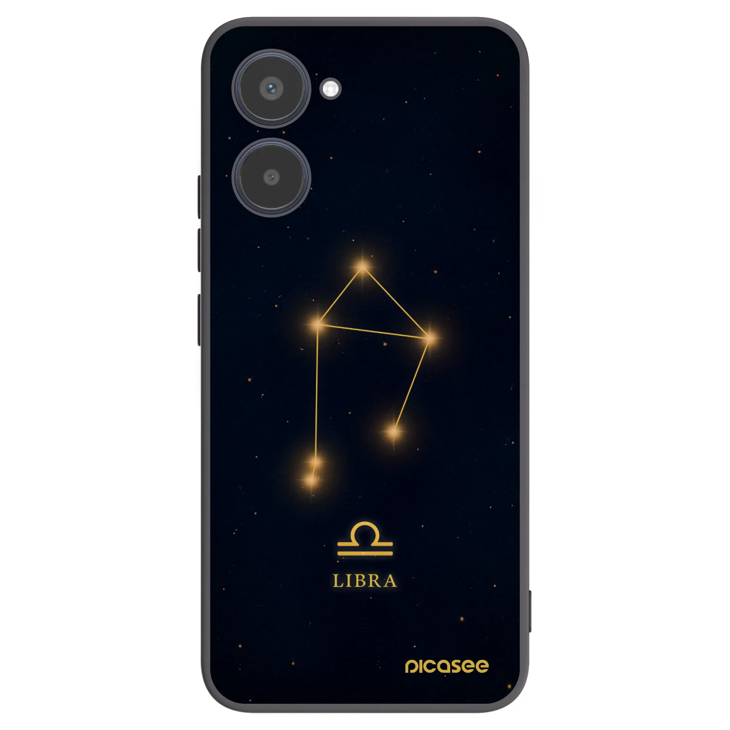 Picasee husă neagră din silicon pentru Realme 10 4G - LIBRA