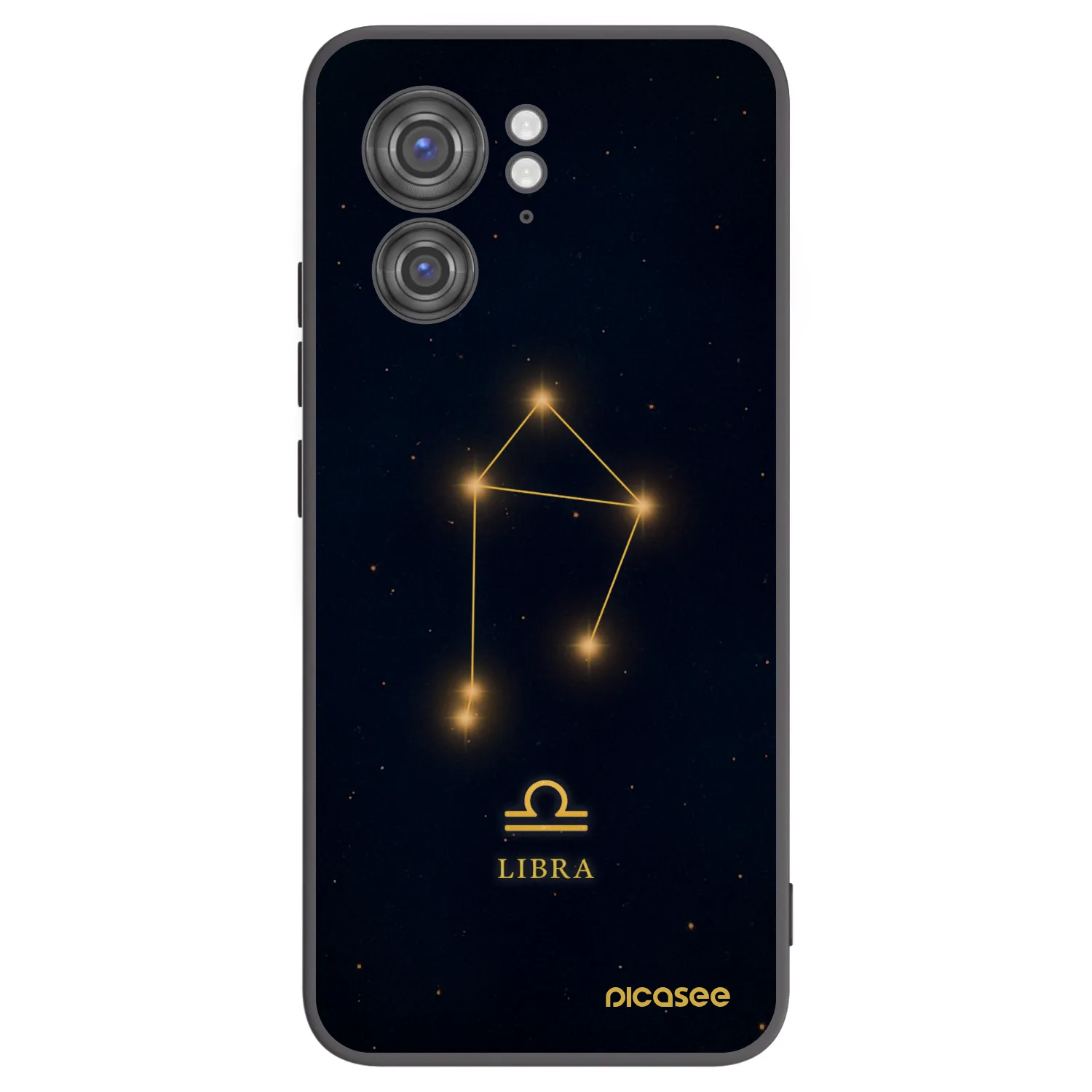 Picasee husă neagră din silicon pentru Motorola Edge 40 - LIBRA