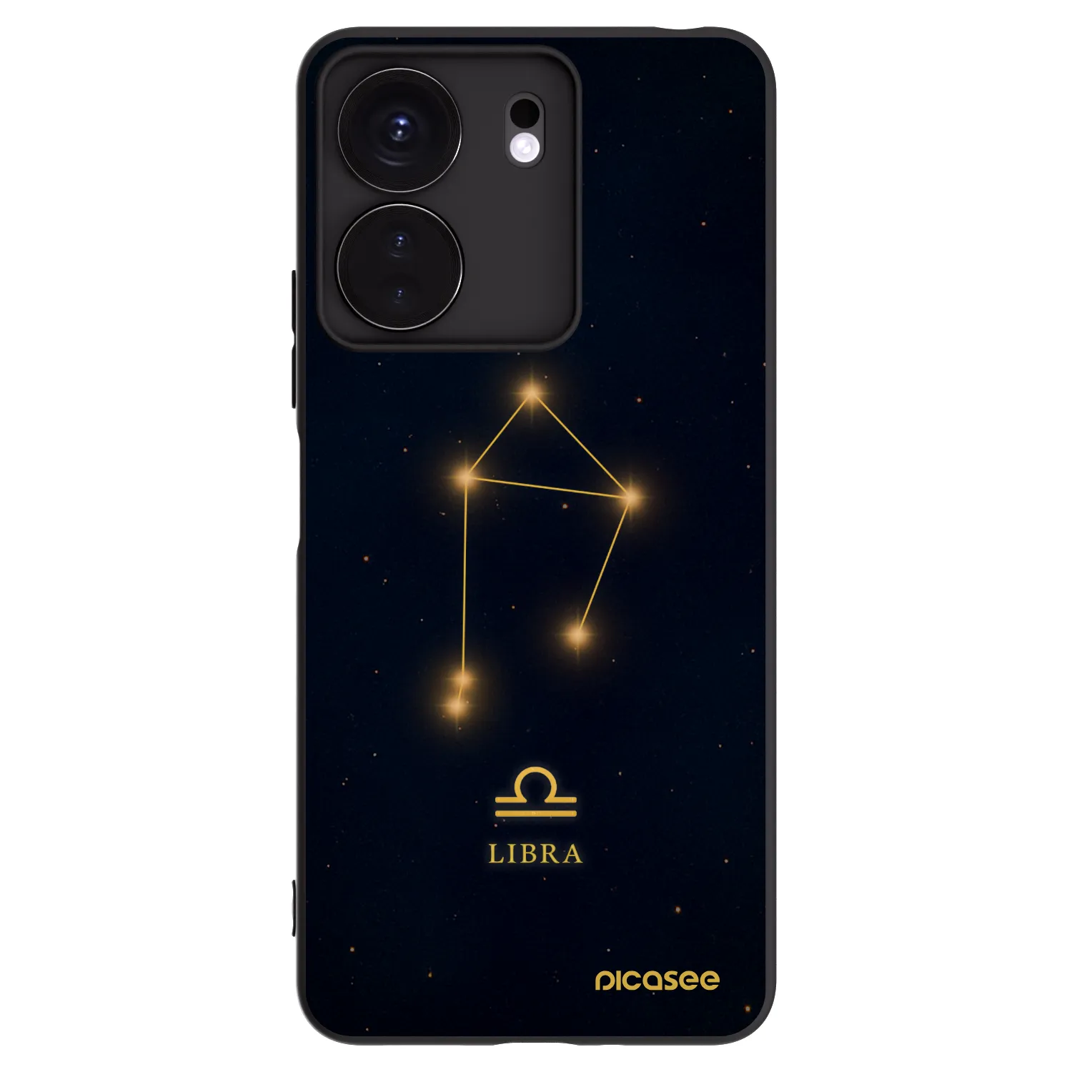 Picasee husă neagră din silicon pentru Xiaomi Redmi 13C 4G - LIBRA