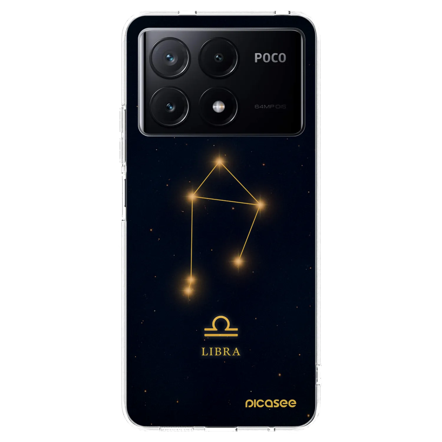 Picasee husă transparentă din silicon pentru Xiaomi Poco X6 Pro - LIBRA