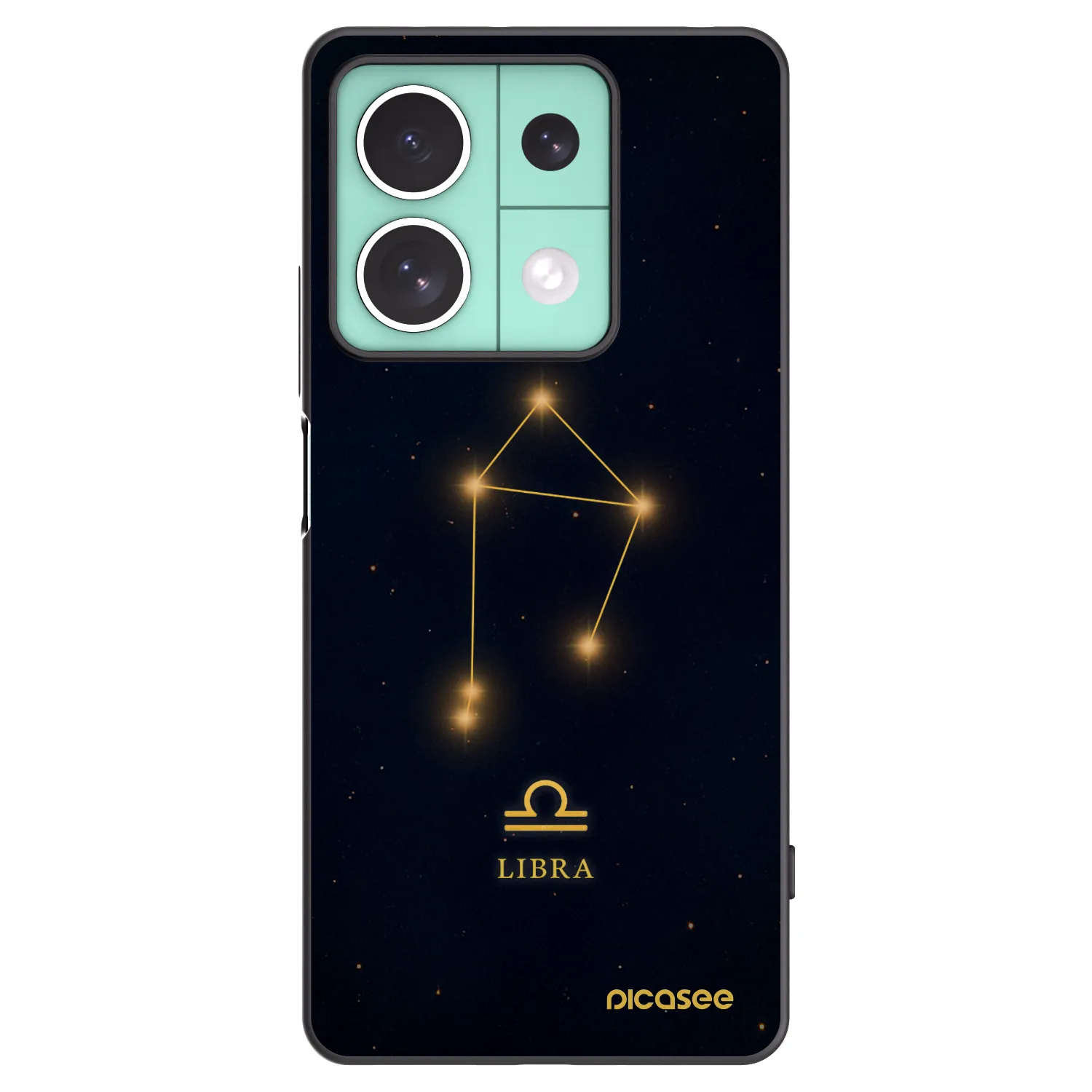 Picasee husă neagră din silicon pentru Xiaomi Redmi Note 13 5G - LIBRA