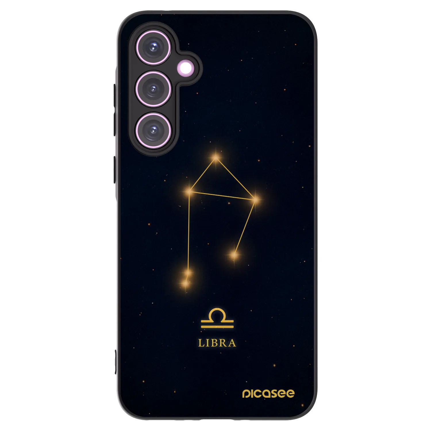 Picasee husă neagră din silicon pentru Samsung Galaxy A35 5G A356B - LIBRA