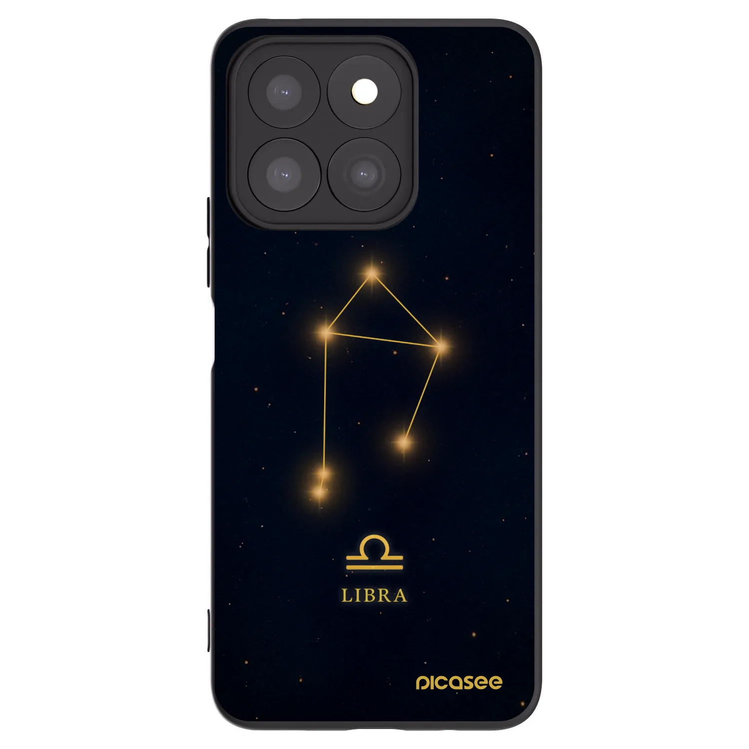 Picasee husă neagră din silicon pentru Honor X8b - LIBRA