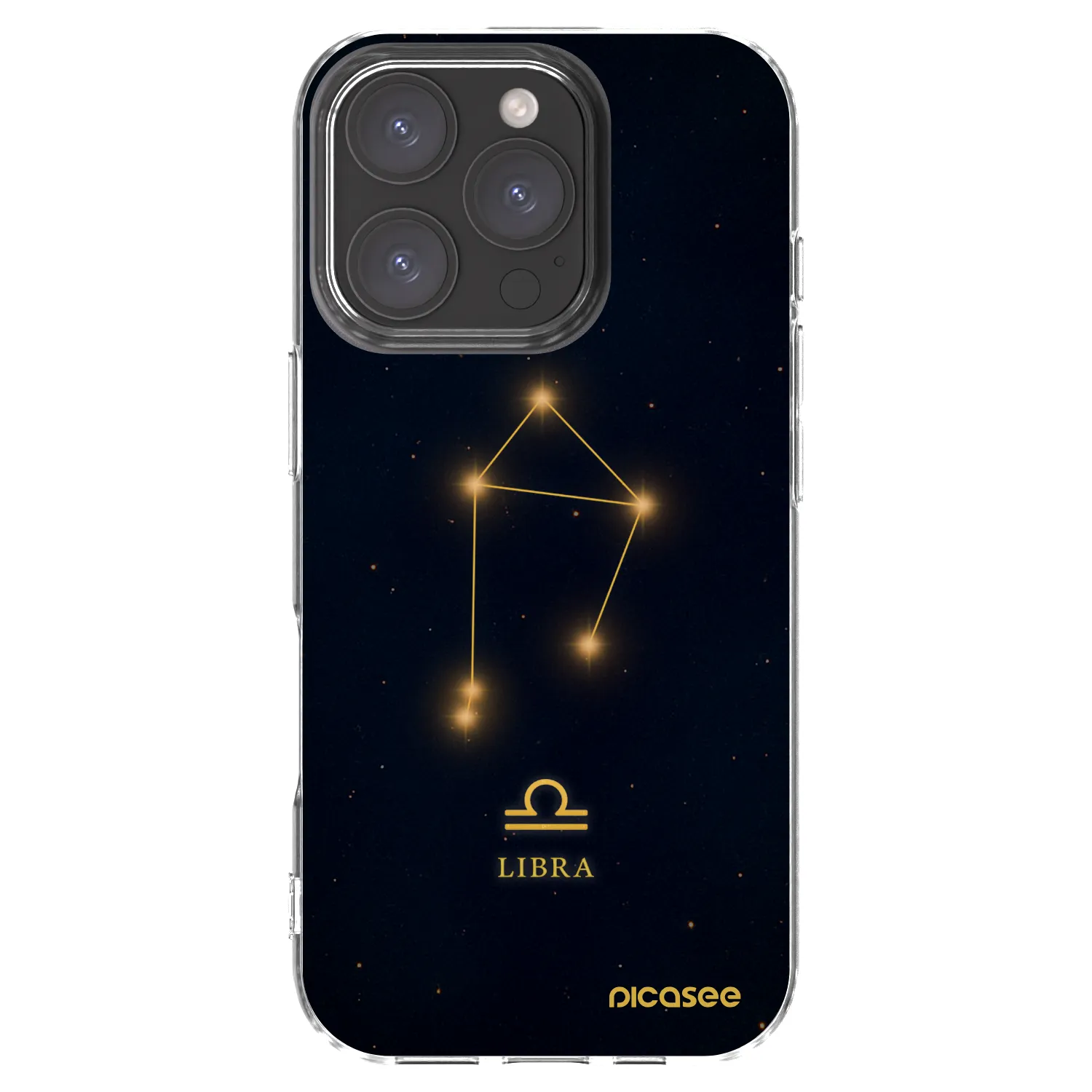 Picasee husă transparentă din silicon pentru Apple iPhone 16 Pro - LIBRA