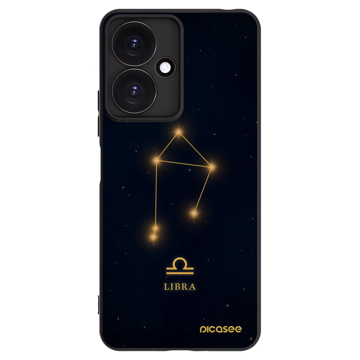 Picasee husă neagră din silicon pentru Xiaomi Redmi 13C 5G - LIBRA