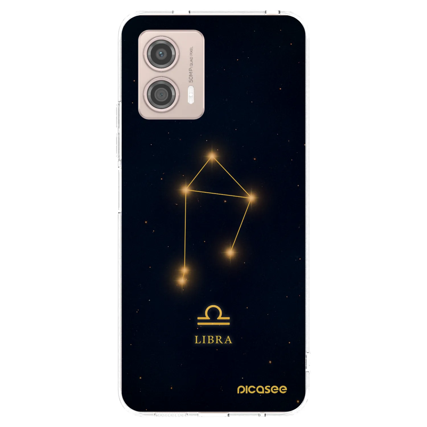 Picasee husă transparentă din silicon pentru Motorola Moto G53 5G - LIBRA