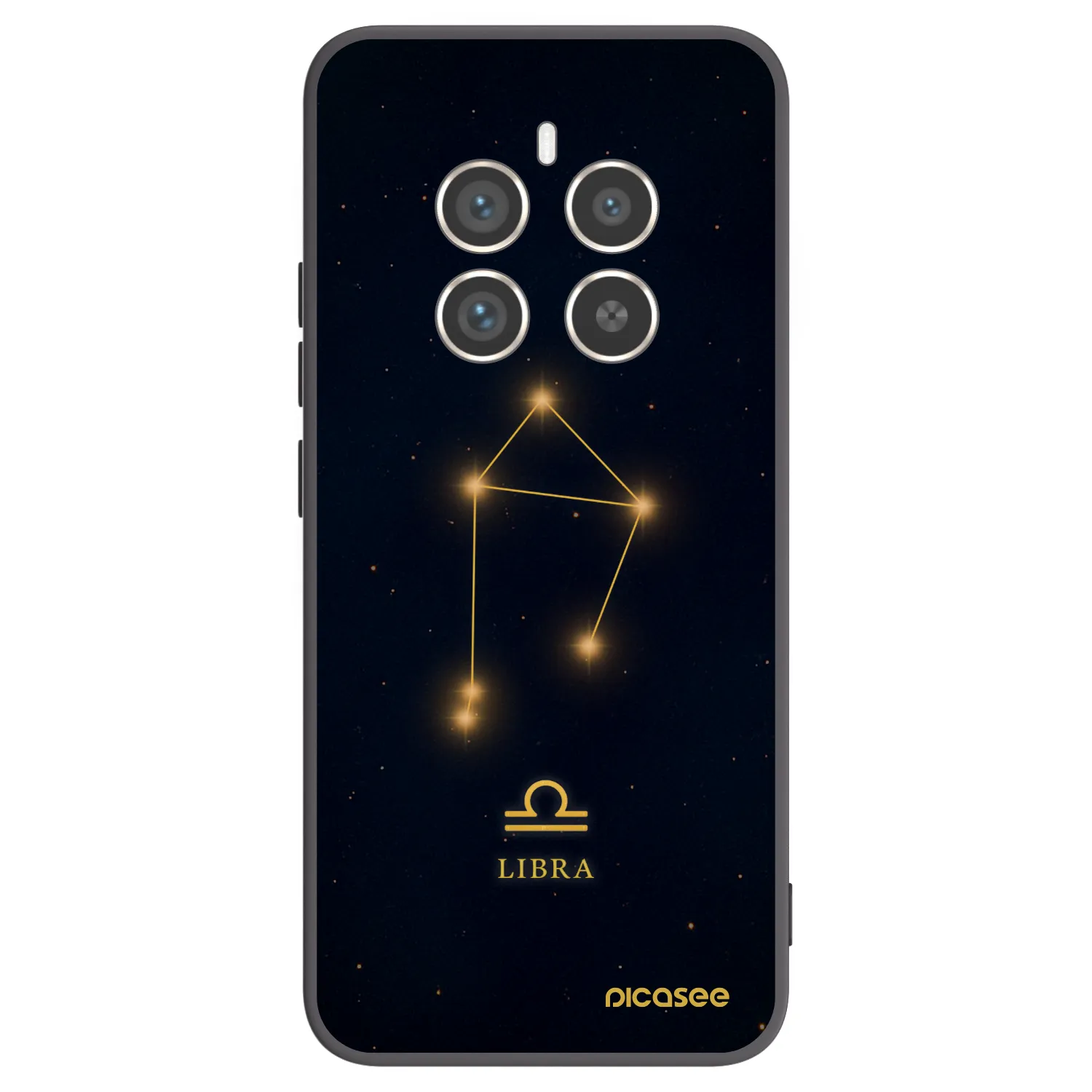 Picasee husă neagră din silicon pentru Realme 12 Pro 5G - LIBRA