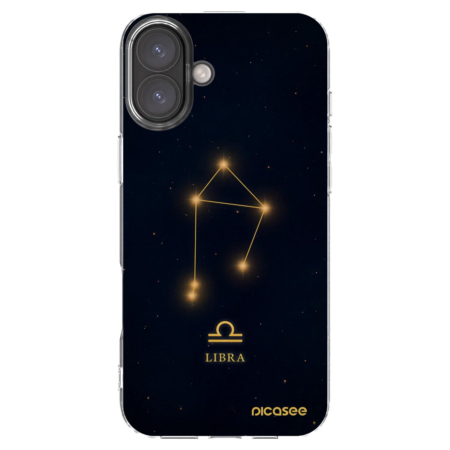 Picasee husă transparentă din silicon pentru Apple iPhone 16 Plus - LIBRA