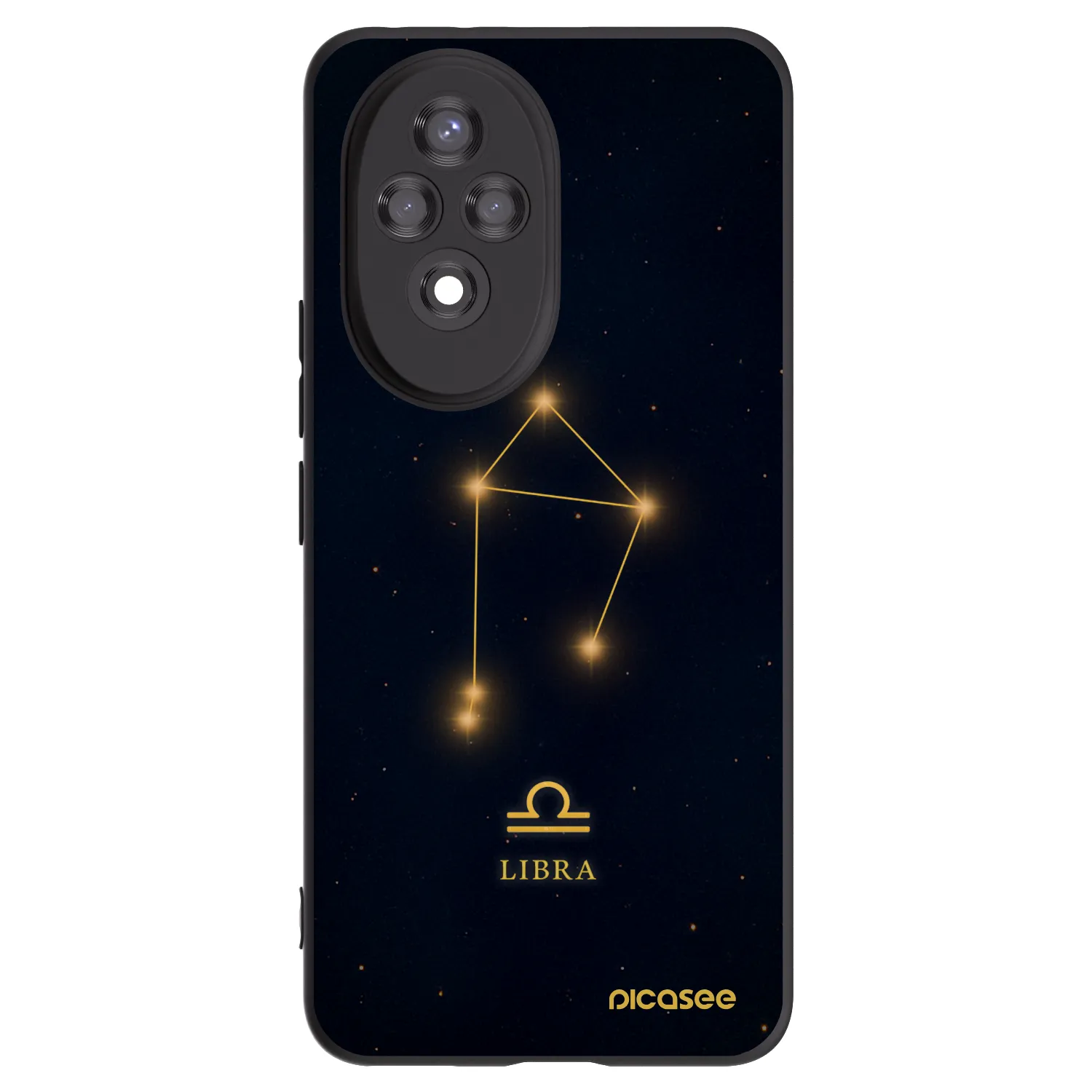 Picasee husă neagră din silicon pentru Honor 200 5G - LIBRA