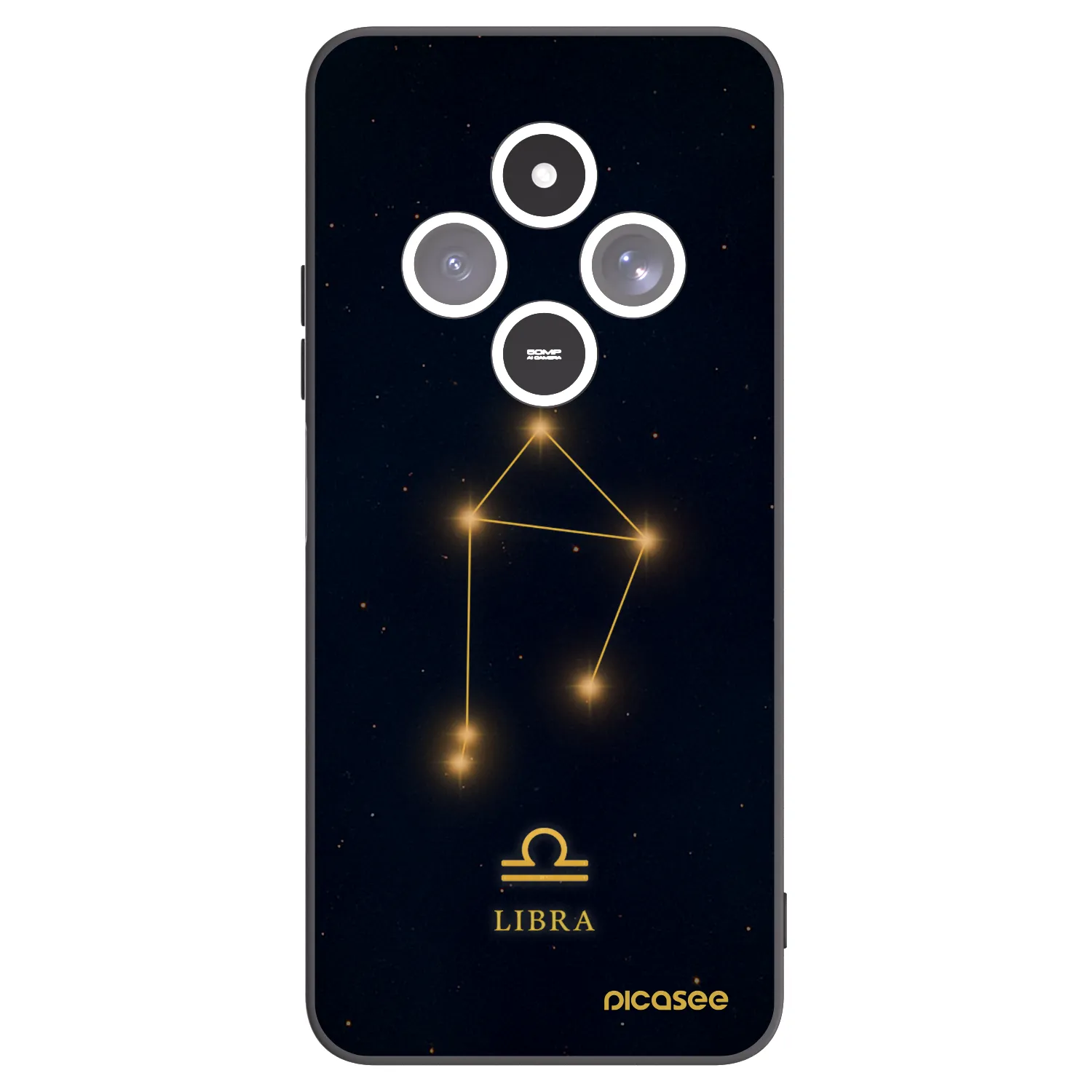 Picasee husă neagră din silicon pentru Xiaomi Redmi 14C - LIBRA