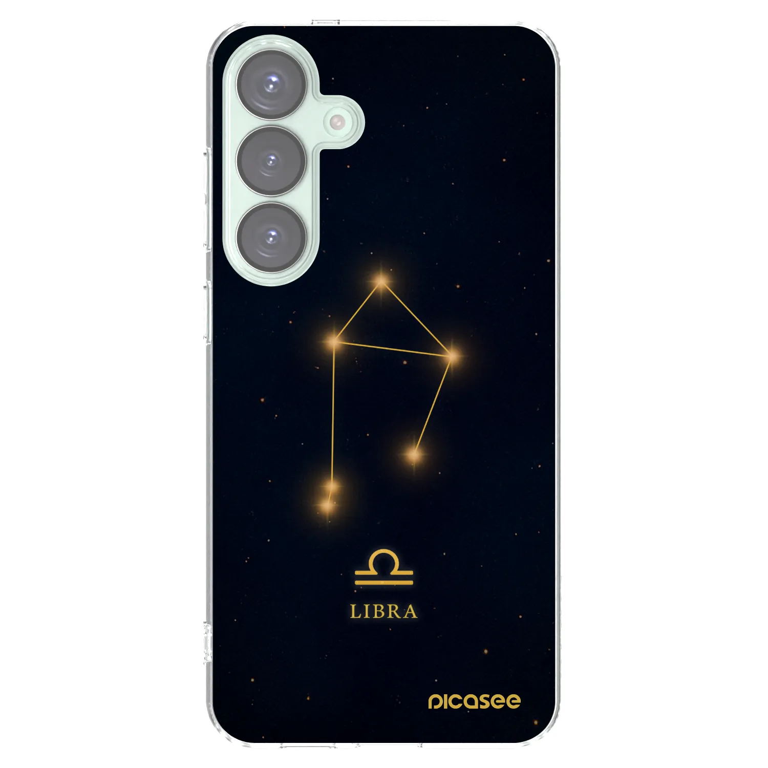 Picasee husă transparentă din silicon pentru Samsung Galaxy S25+ 5G - LIBRA