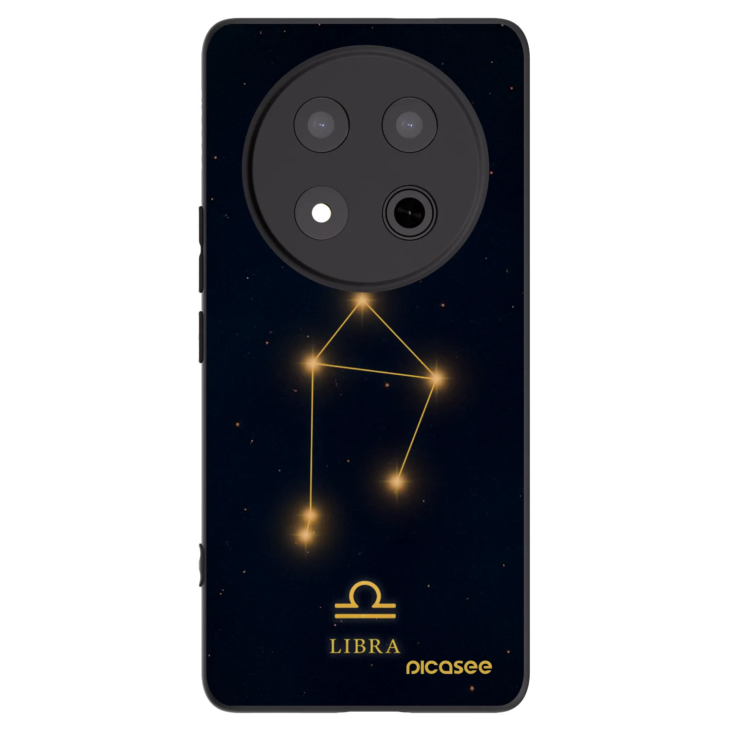 Picasee husă neagră din silicon pentru Honor Magic7 Lite 5G - LIBRA