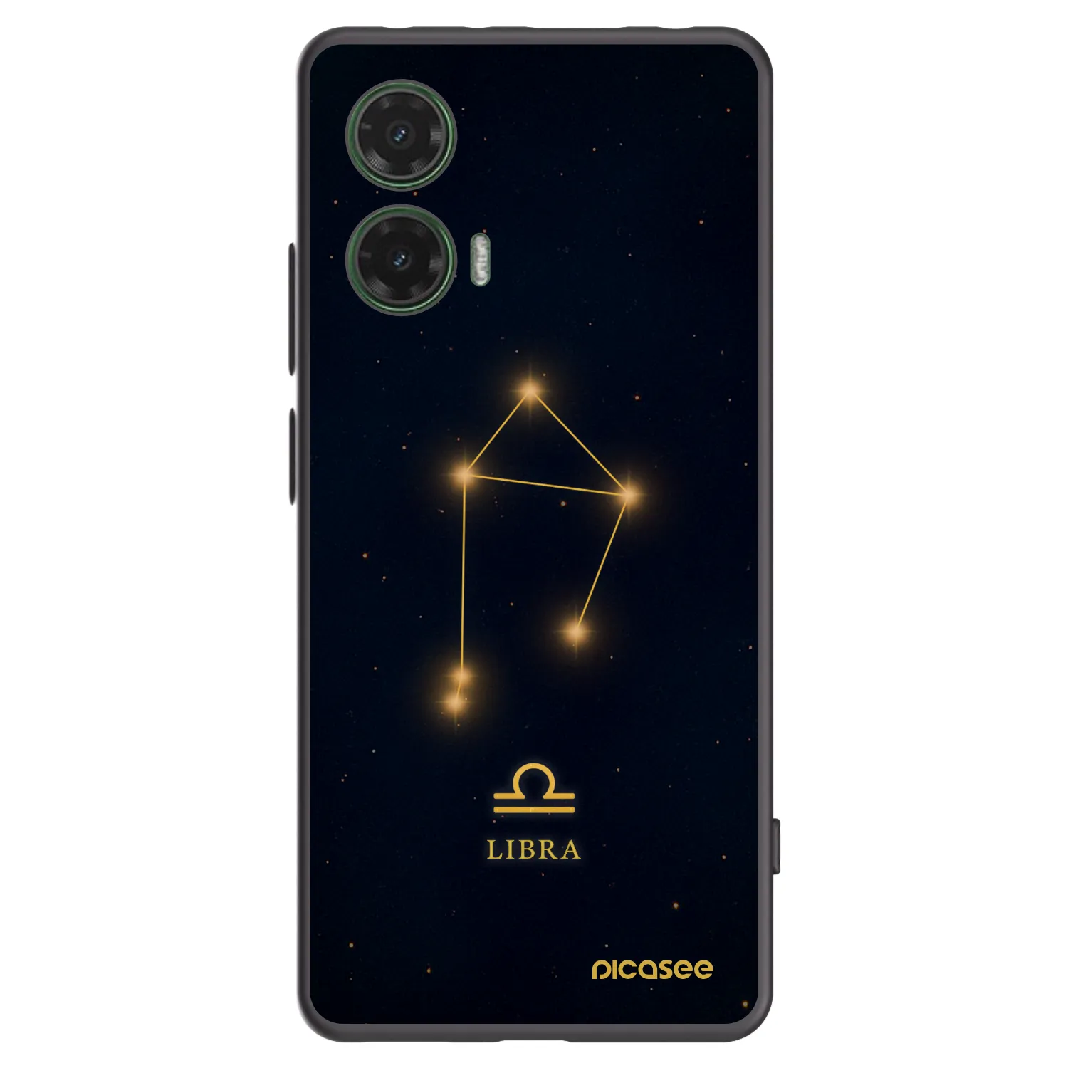 Picasee husă neagră din silicon pentru Motorola Moto G35 5G - LIBRA