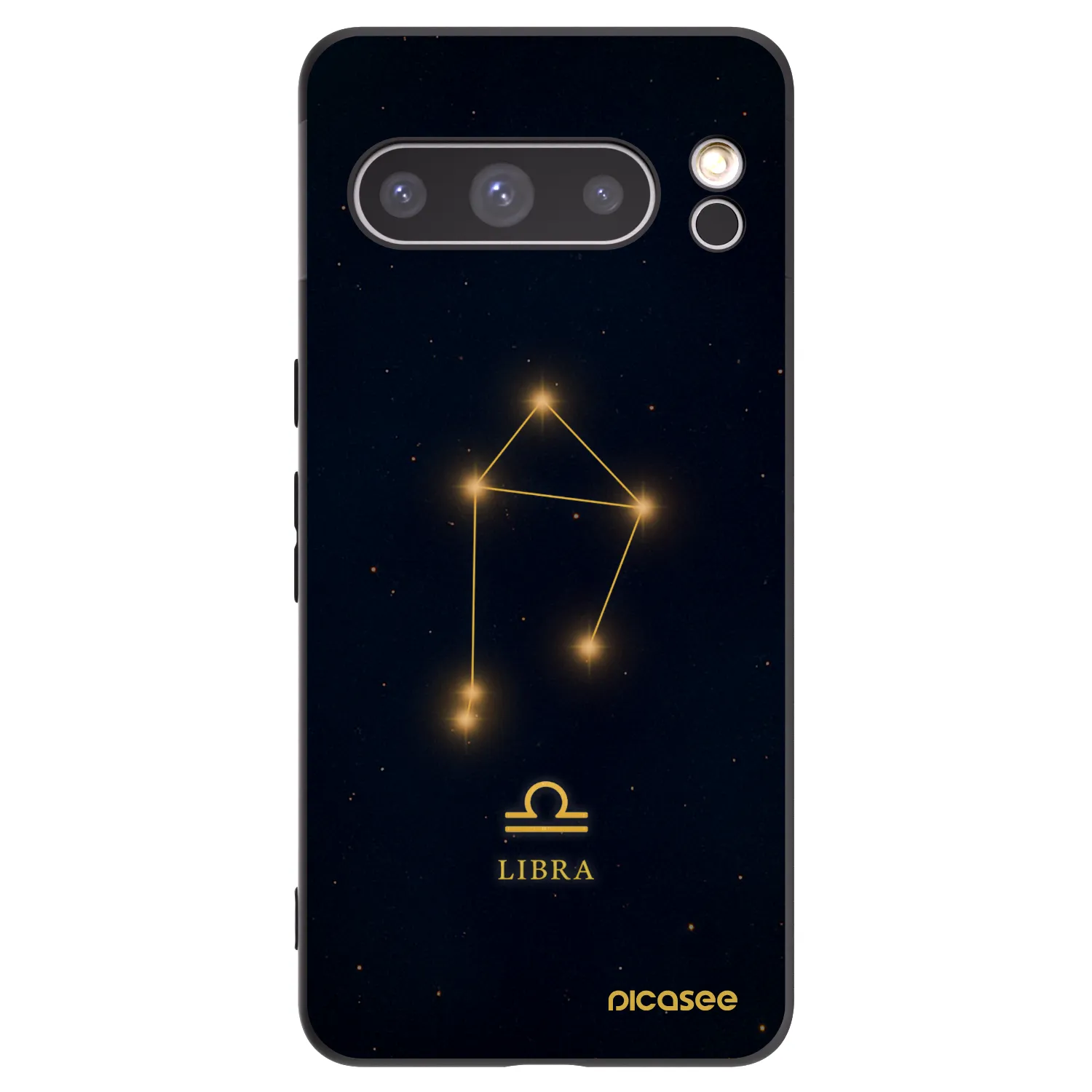 Picasee husă neagră din silicon pentru Google Pixel 8 Pro - LIBRA