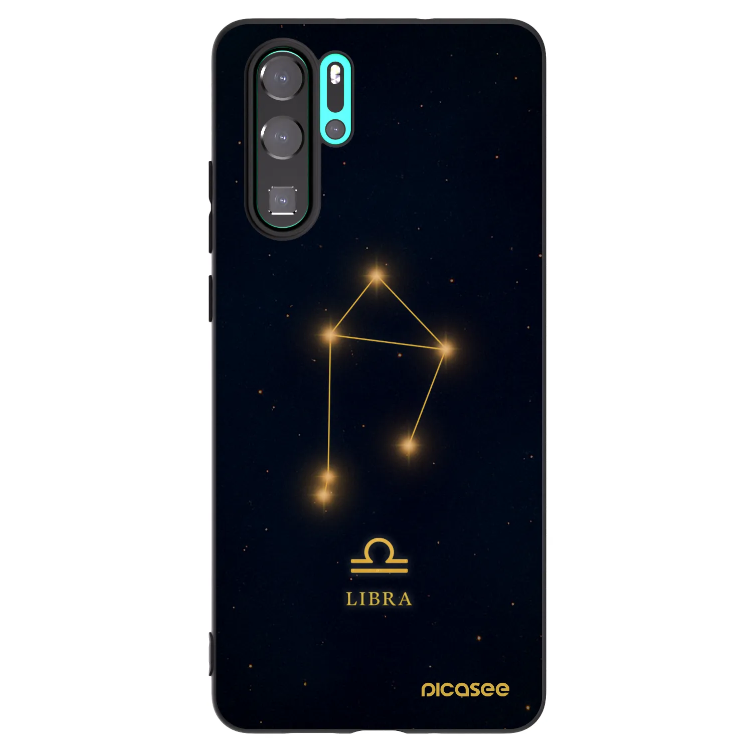 Picasee husă neagră din silicon pentru Huawei P30 Pro - LIBRA