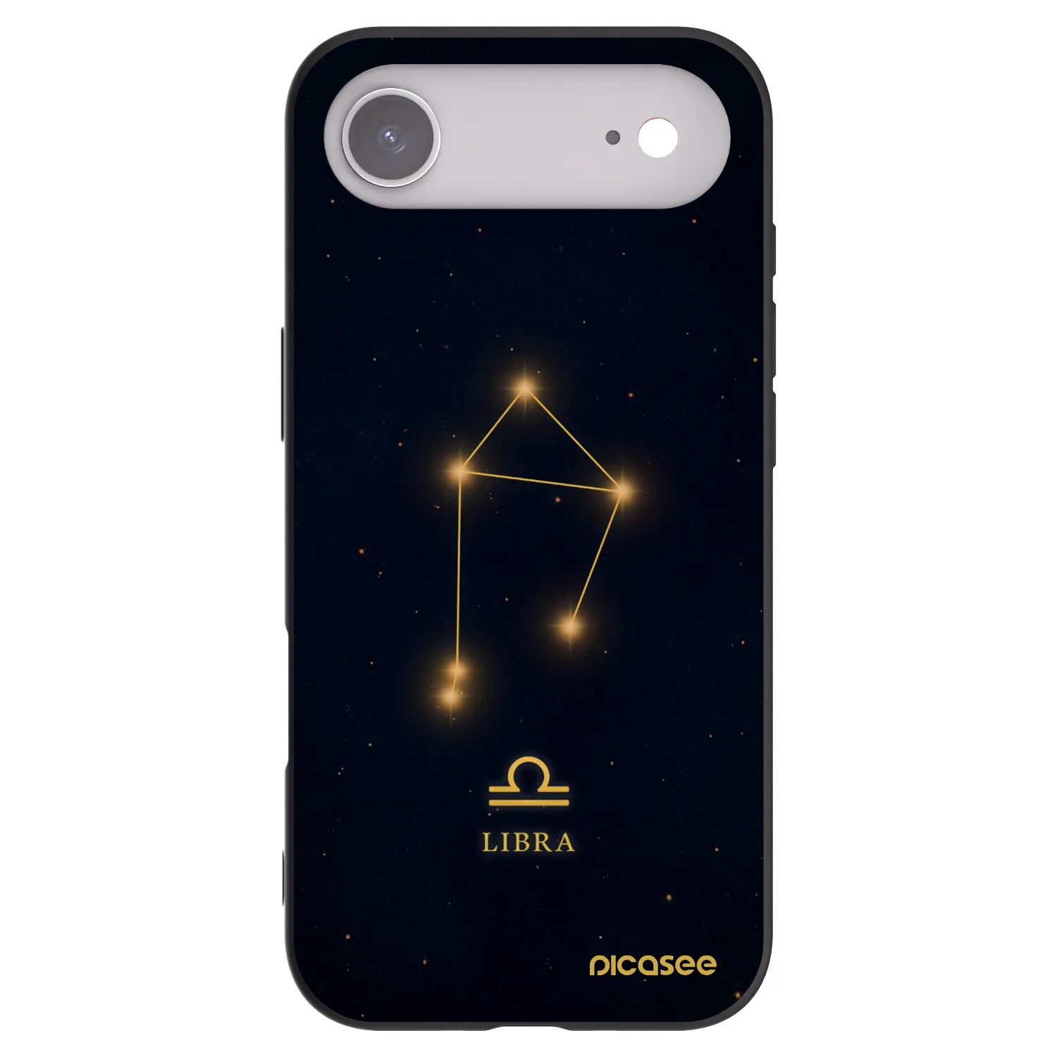 Picasee husă neagră din silicon pentru Apple iPhone Air - LIBRA