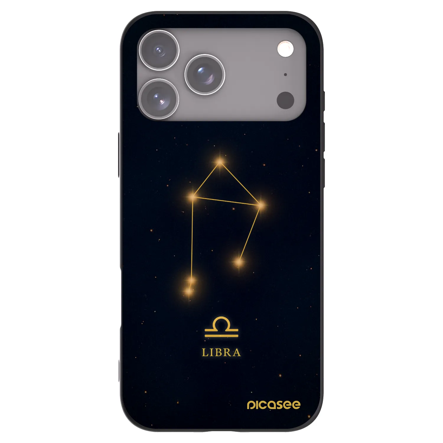 Picasee husă neagră din silicon pentru Apple iPhone 17 Pro Max - LIBRA