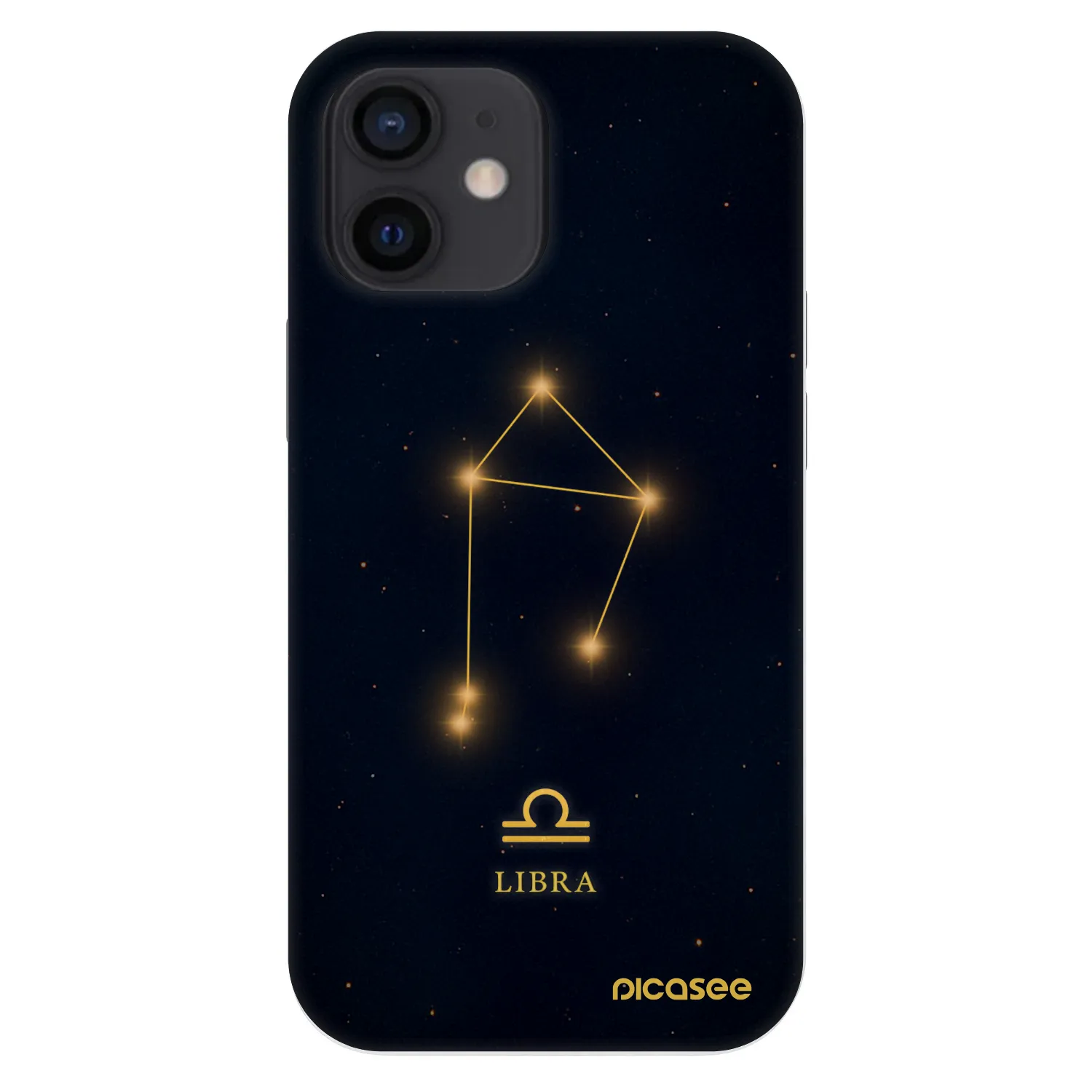 Picasee Fashion Case pentru Apple iPhone 12 mini - LIBRA