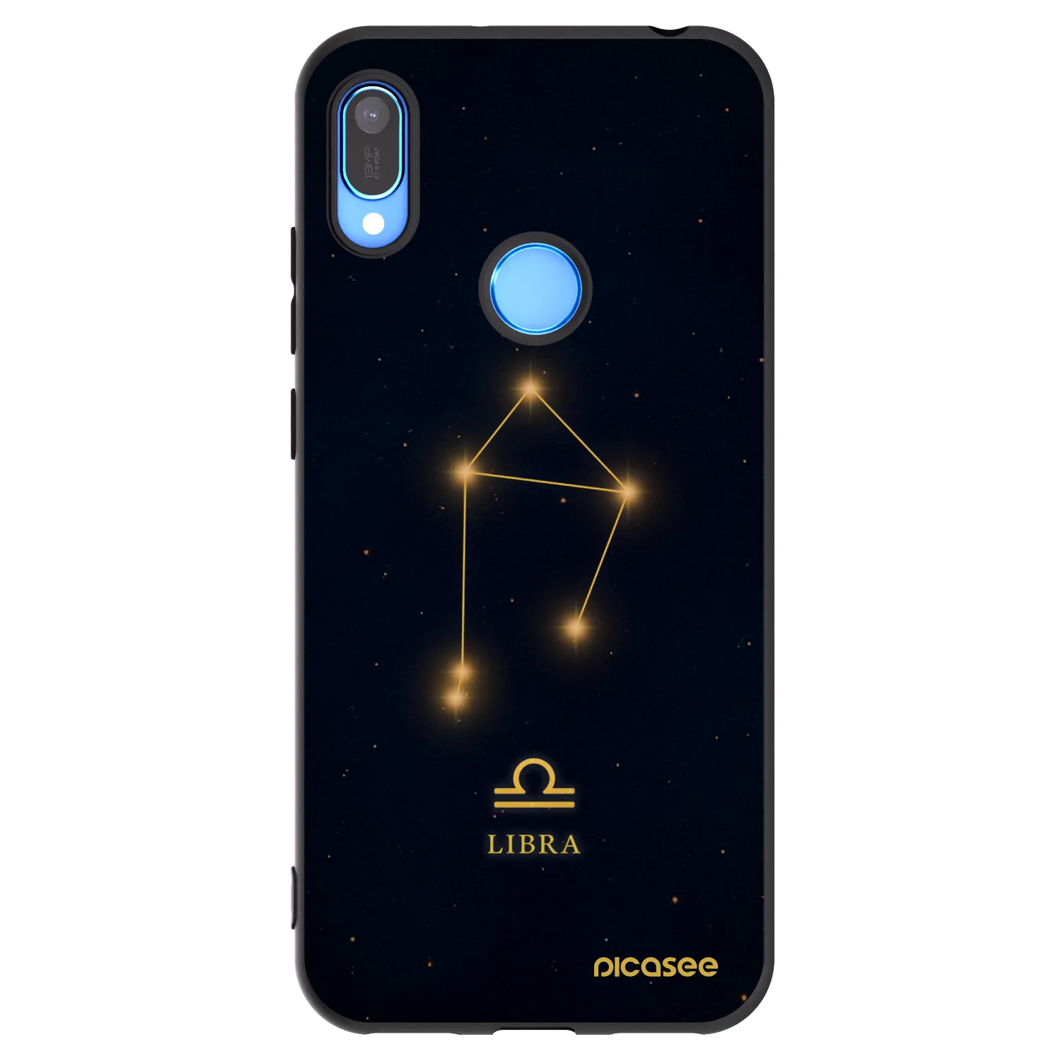 Picasee husă neagră din silicon pentru Huawei Y6 2019 - LIBRA