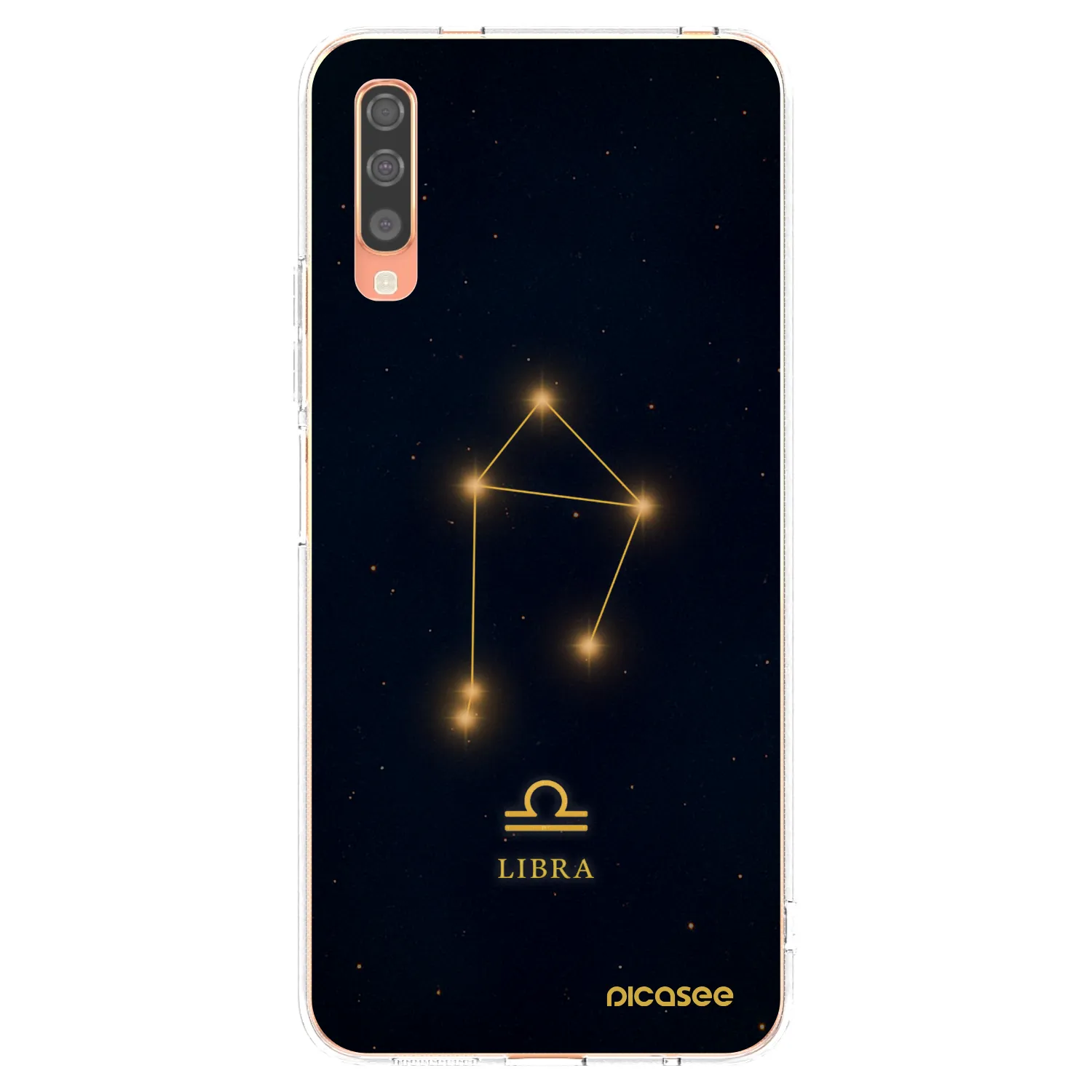 Picasee husă transparentă din silicon pentru Samsung Galaxy A70 A705F - LIBRA