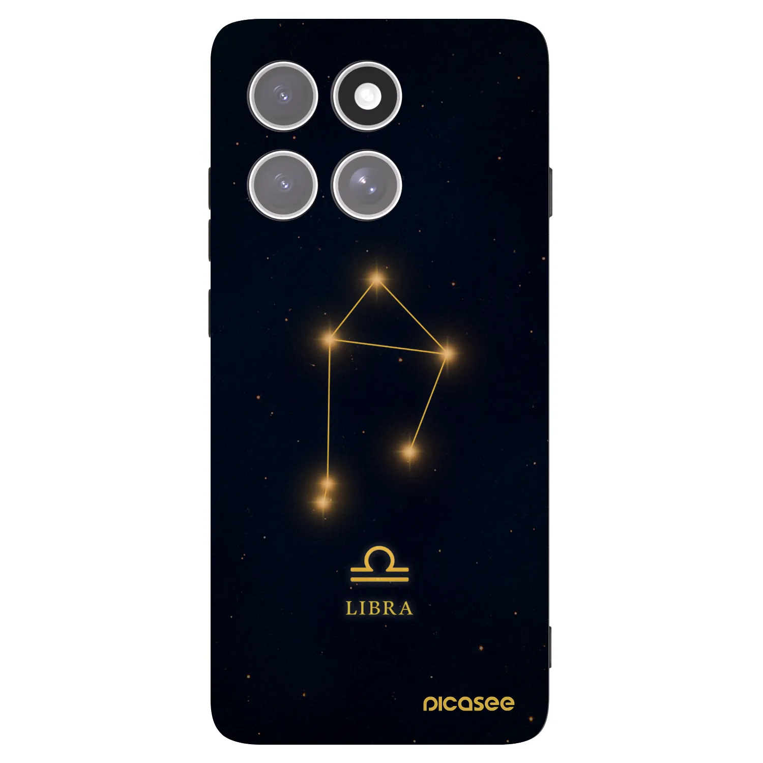 Picasee husă neagră din silicon pentru Motorola Edge 60 Pro - LIBRA