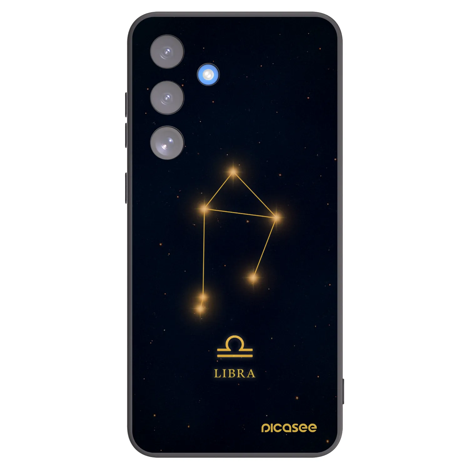 Picasee husă neagră din silicon pentru Samsung Galaxy S25 FE 5G - LIBRA