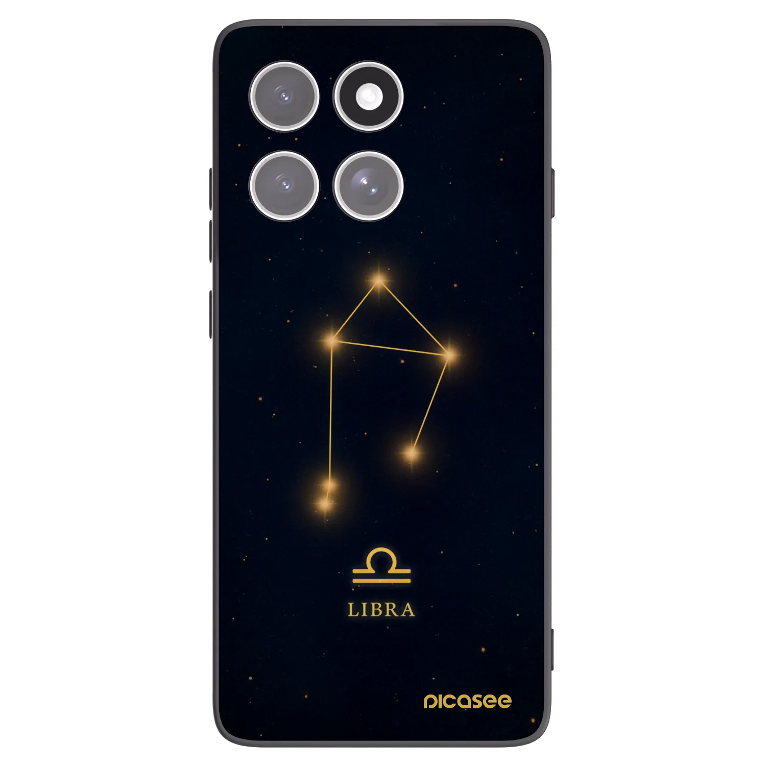 Picasee husă neagră din silicon pentru Motorola Edge 60 Fusion - LIBRA