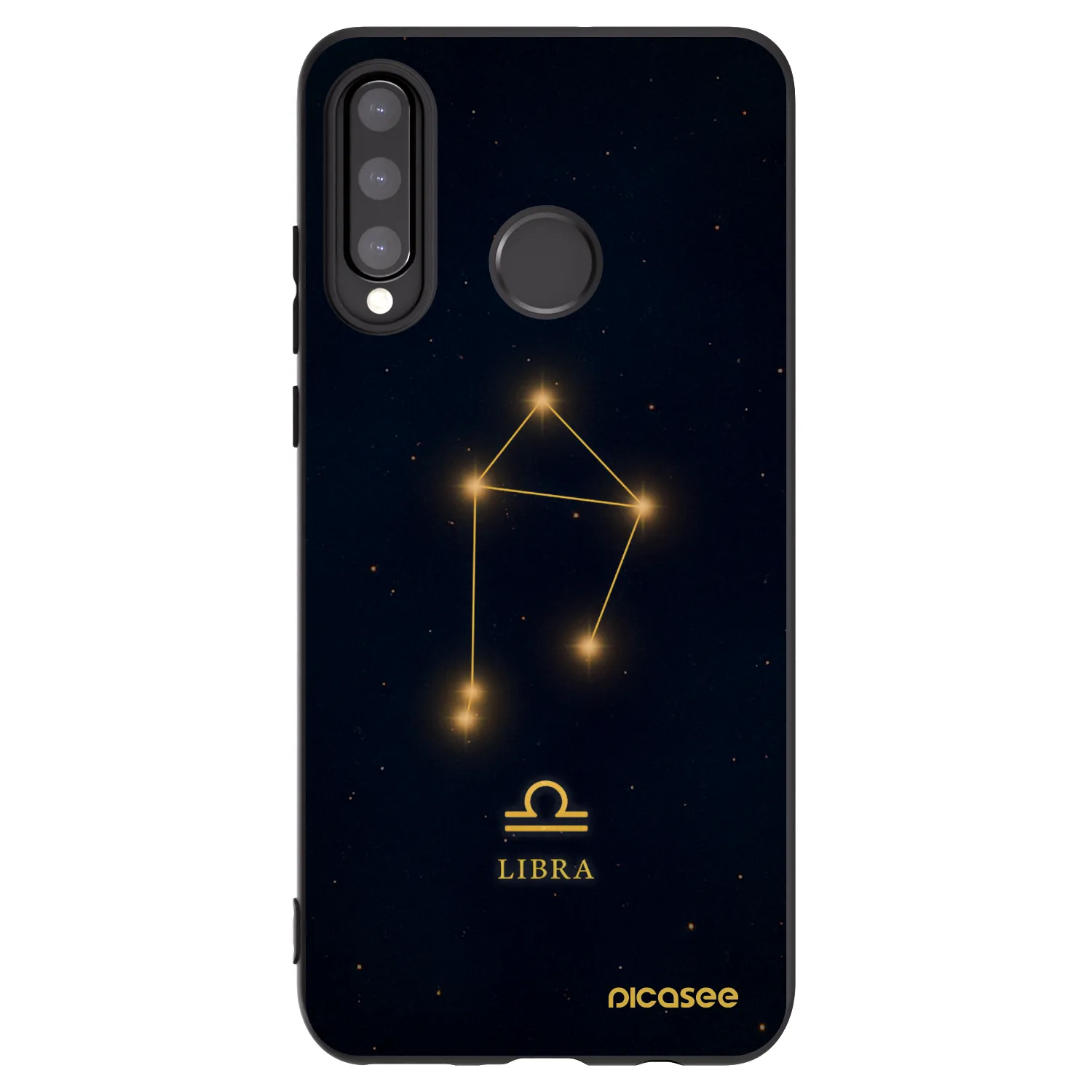Picasee husă neagră din silicon pentru Huawei P30 Lite - LIBRA