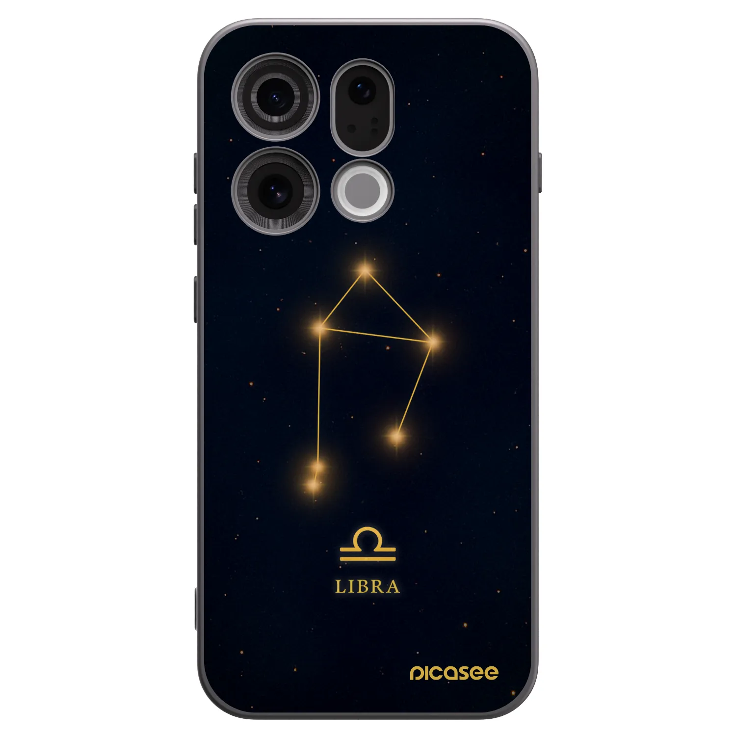 Picasee husă neagră din silicon pentru OPPO Find X9 - LIBRA