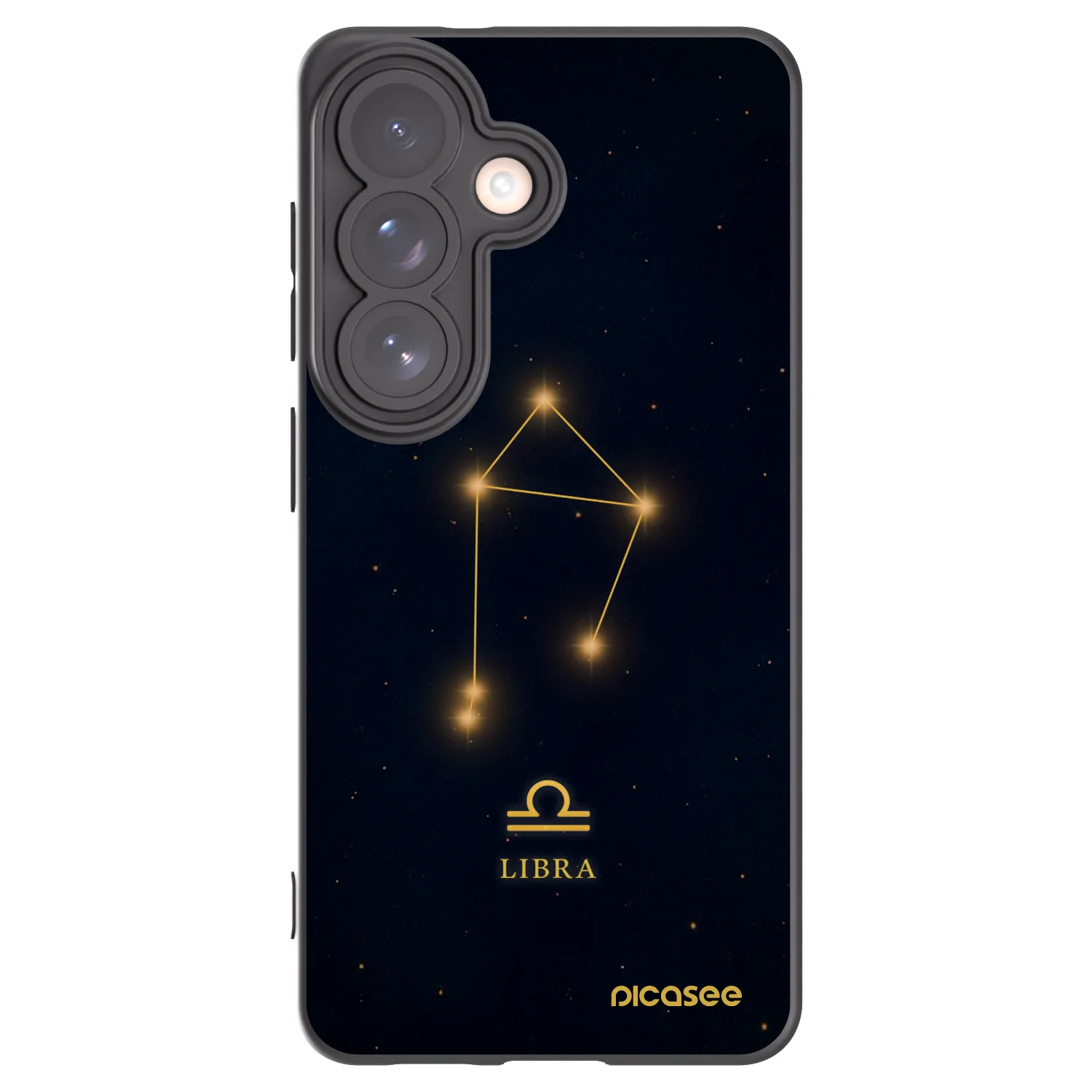 Picasee husă neagră din silicon pentru Samsung Galaxy S26 - LIBRA