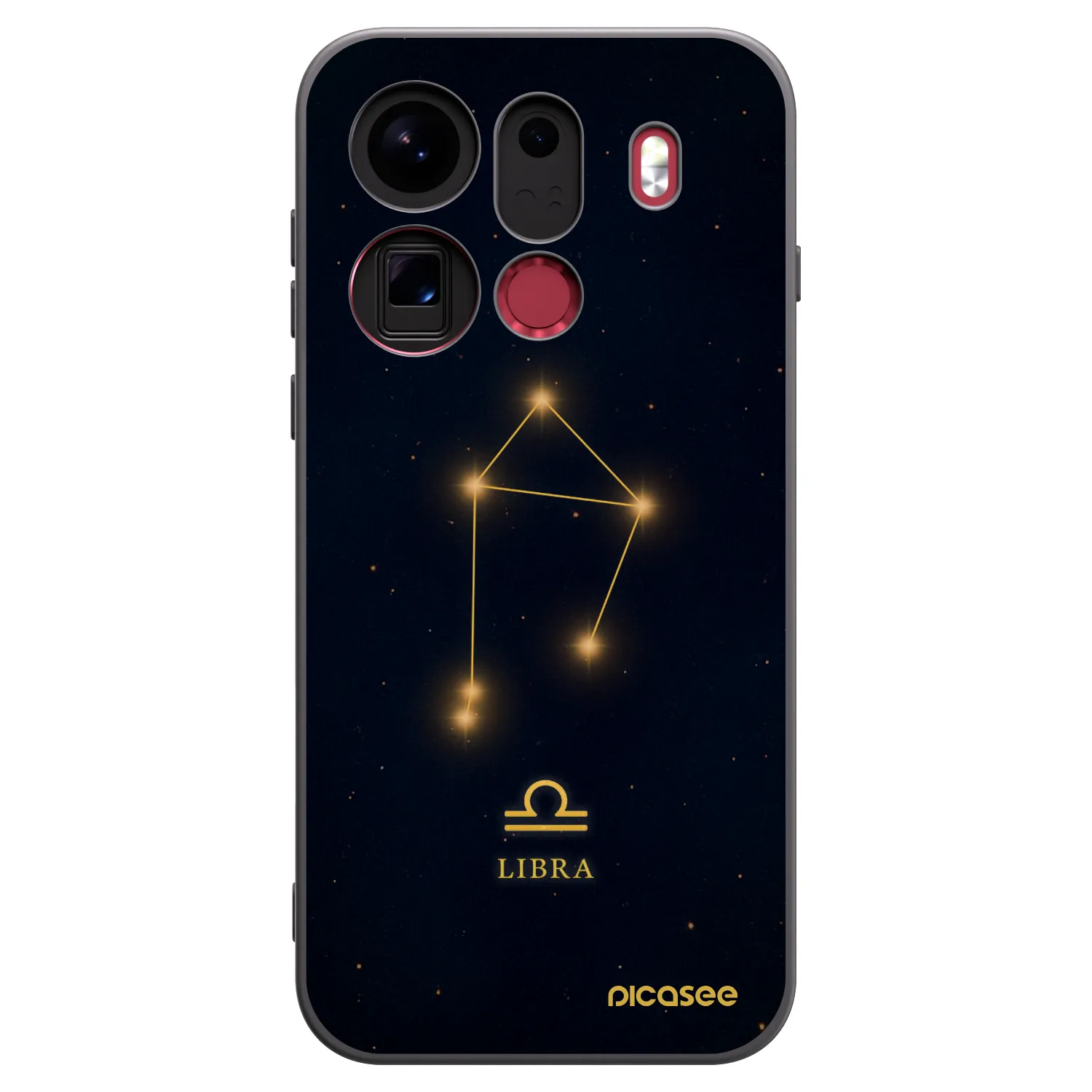 Picasee husă neagră din silicon pentru OPPO Find X9 Pro - LIBRA