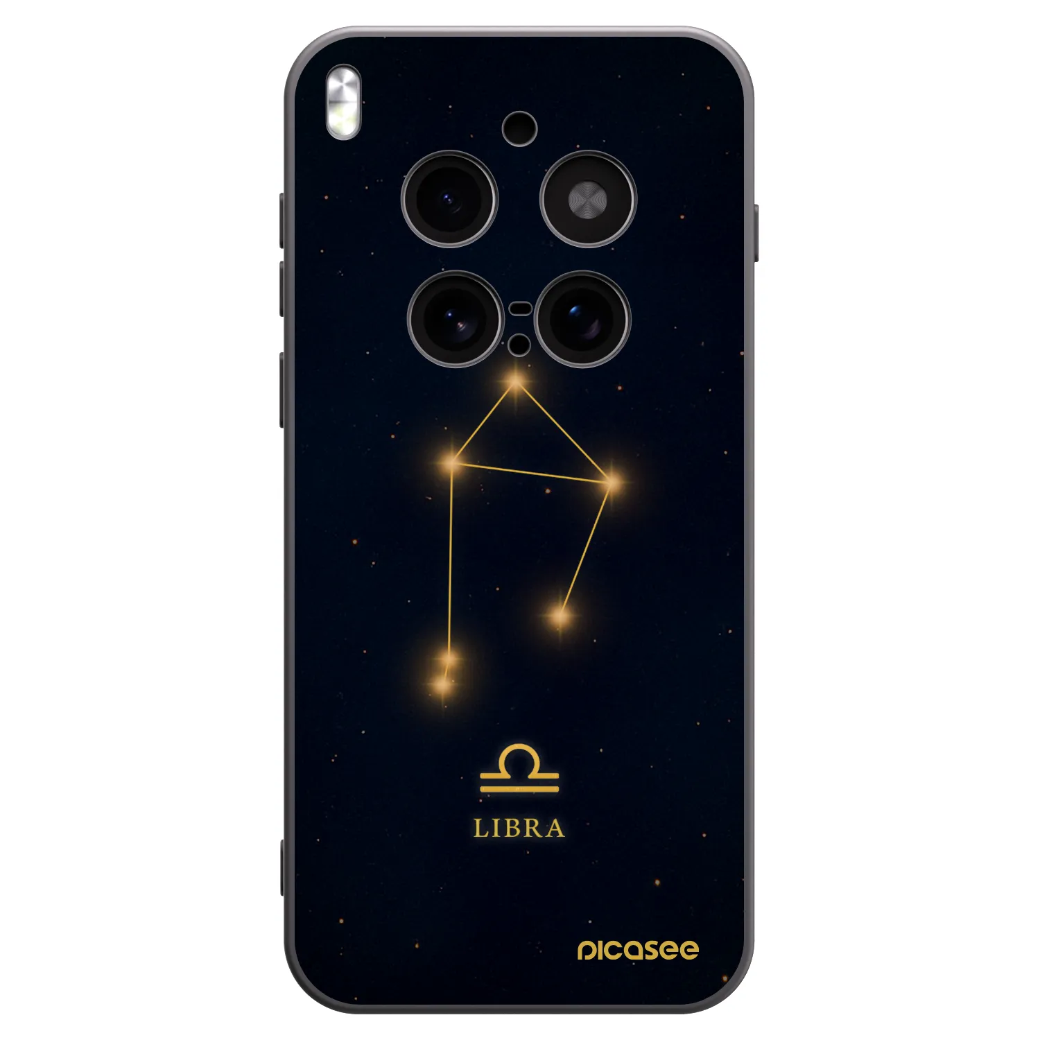 Picasee husă neagră din silicon pentru Vivo X300 Pro - LIBRA