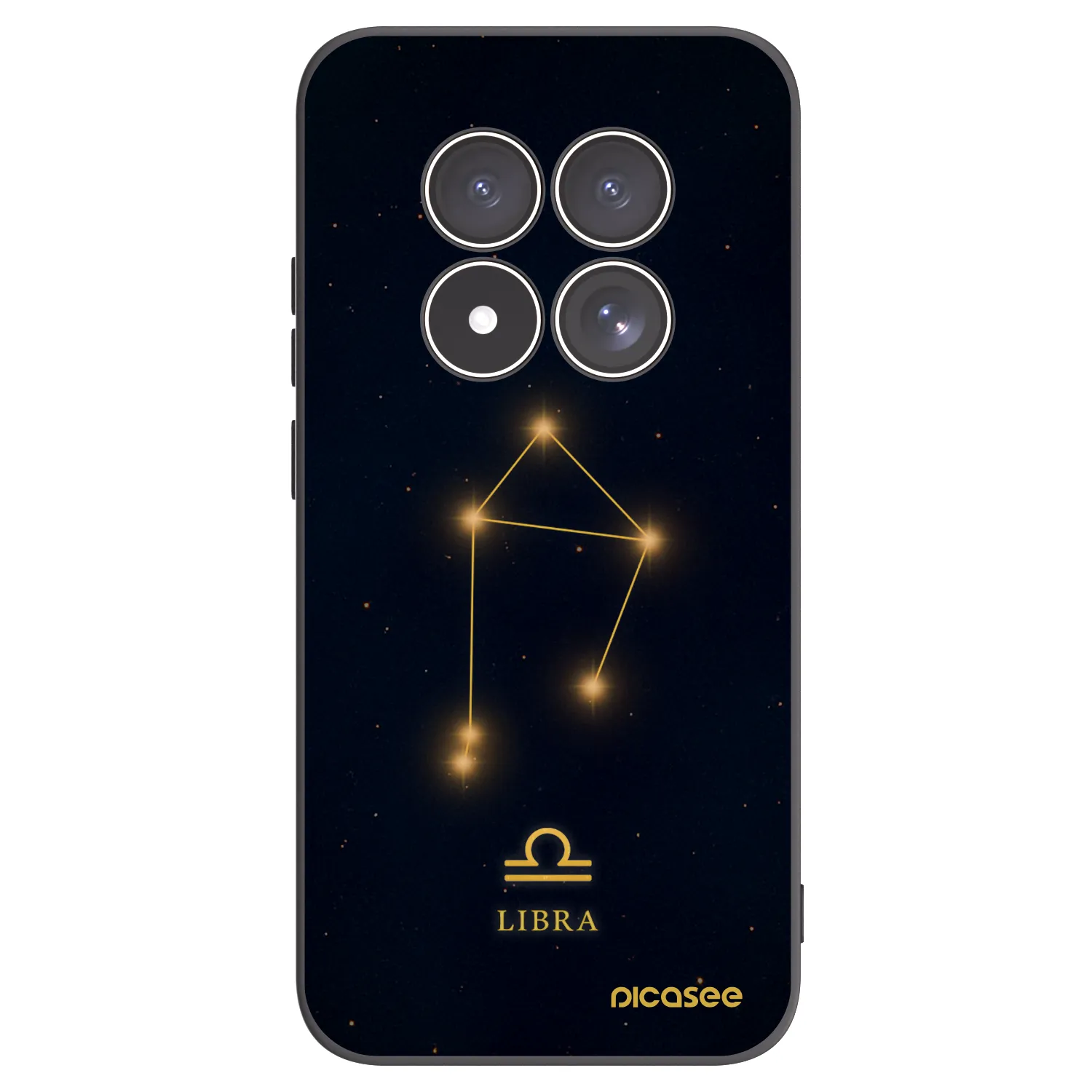 Picasee husă neagră din silicon pentru Xiaomi Redmi Note 15 Pro 5G - LIBRA