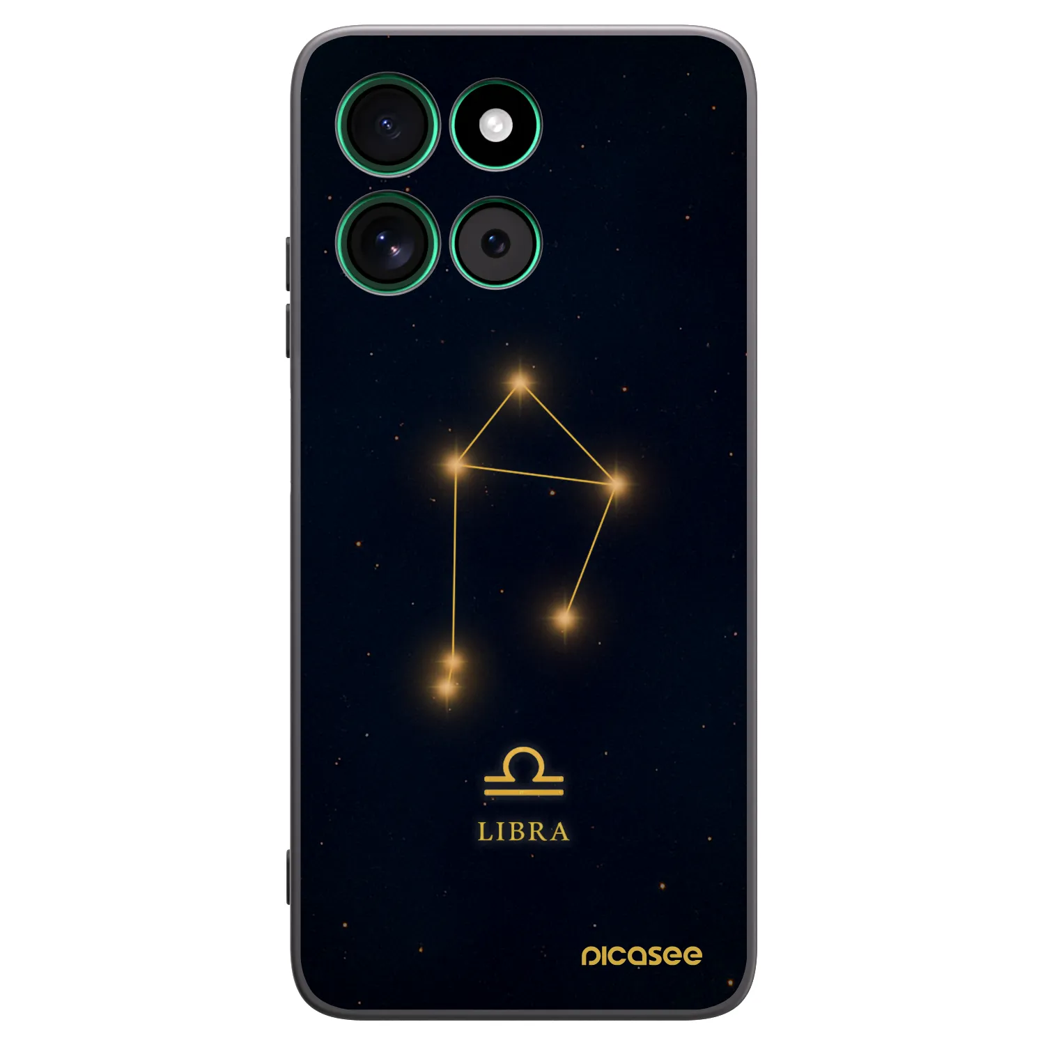 Picasee husă neagră din silicon pentru Motorola Moto G57 Power - LIBRA
