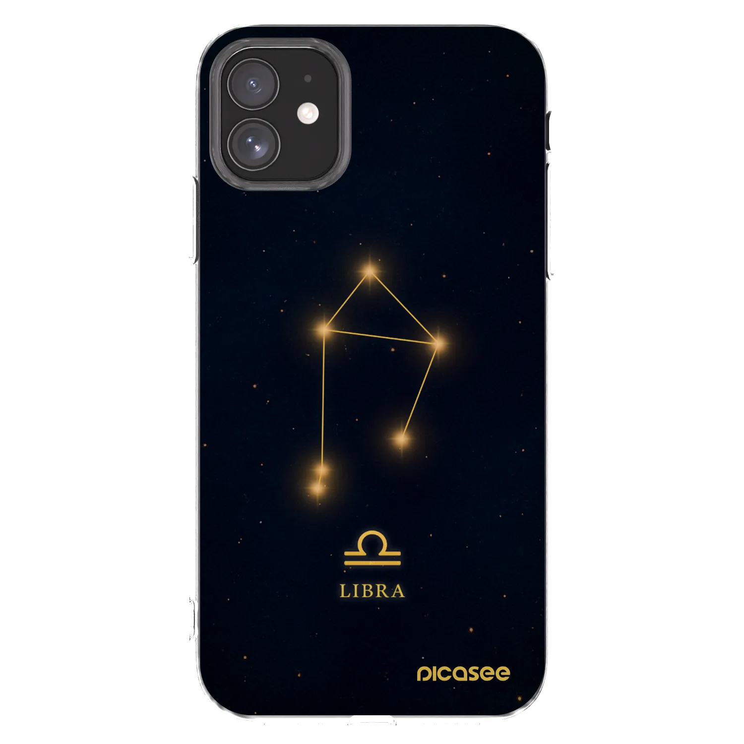 Picasee husă transparentă din silicon pentru Apple iPhone 11 - LIBRA