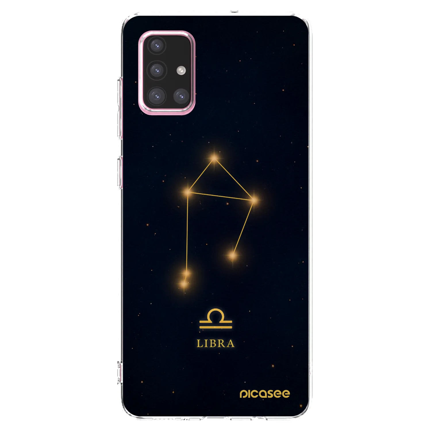 Picasee husă transparentă din silicon pentru Samsung Galaxy A71 A715F - LIBRA