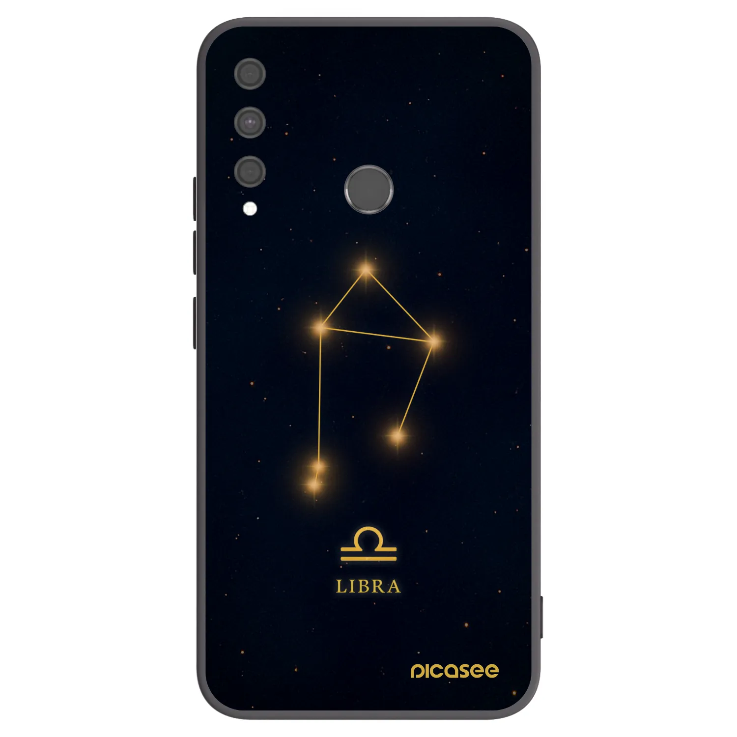 Picasee husă neagră din silicon pentru Huawei P40 Lite E - LIBRA