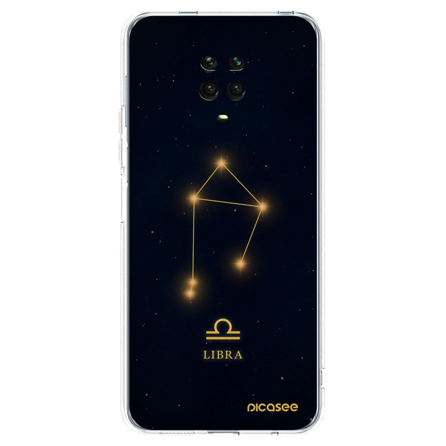 Picasee husă transparentă din silicon pentru Xiaomi Redmi Note 9S - LIBRA