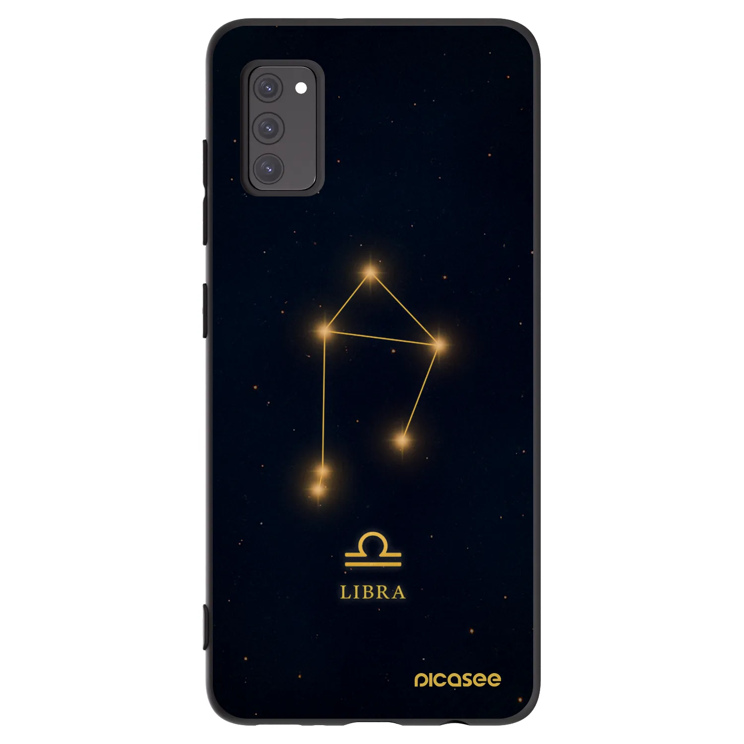 Picasee husă neagră din silicon pentru Samsung Galaxy A41 A415F - LIBRA